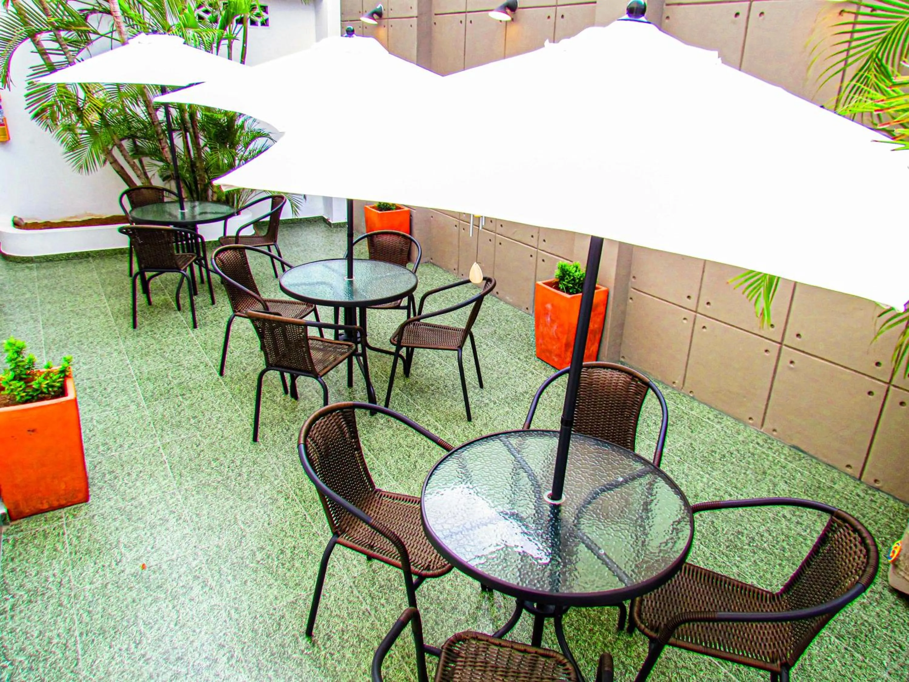 Patio in Walena Hotel