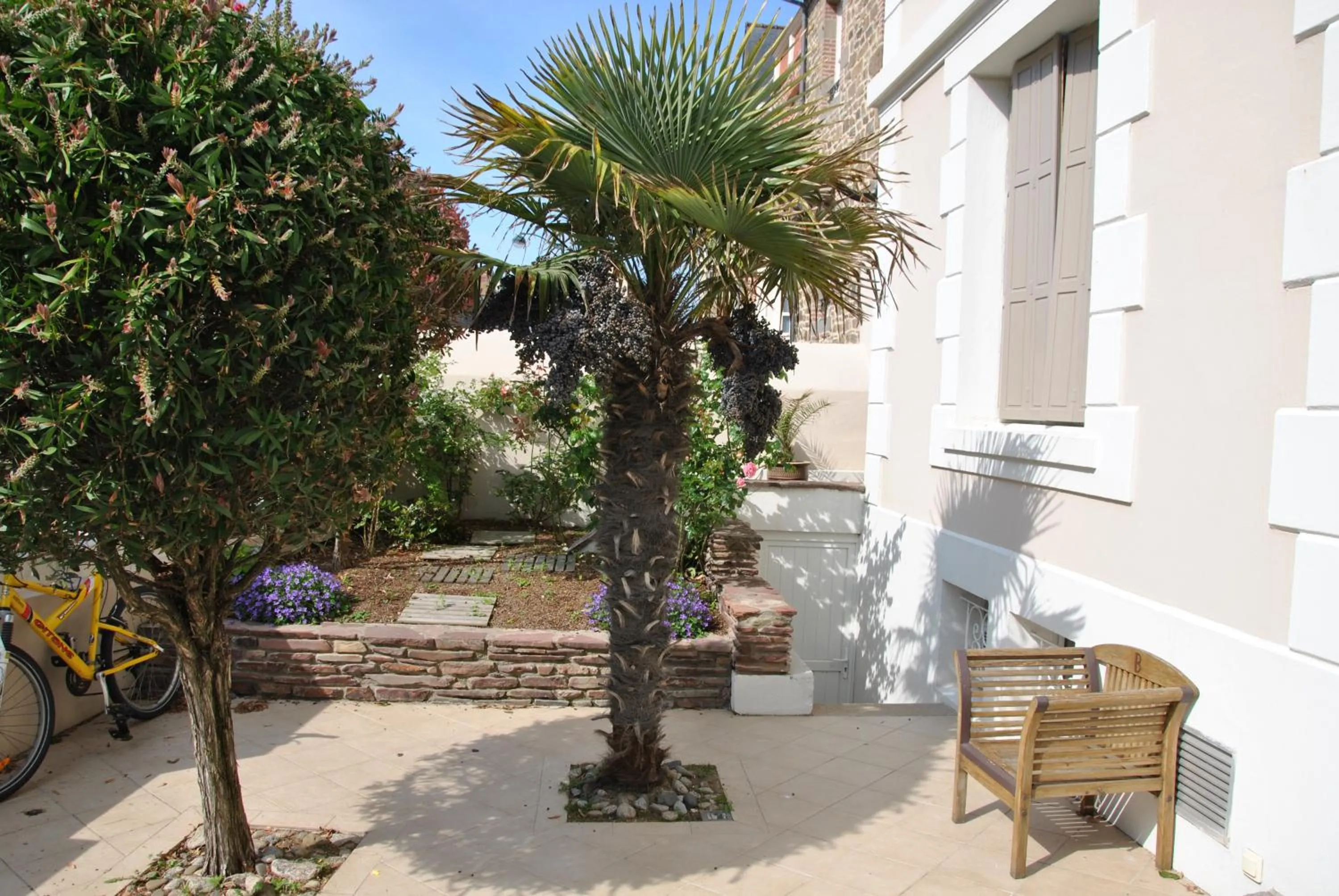 Patio in Hôtel Le Beaufort