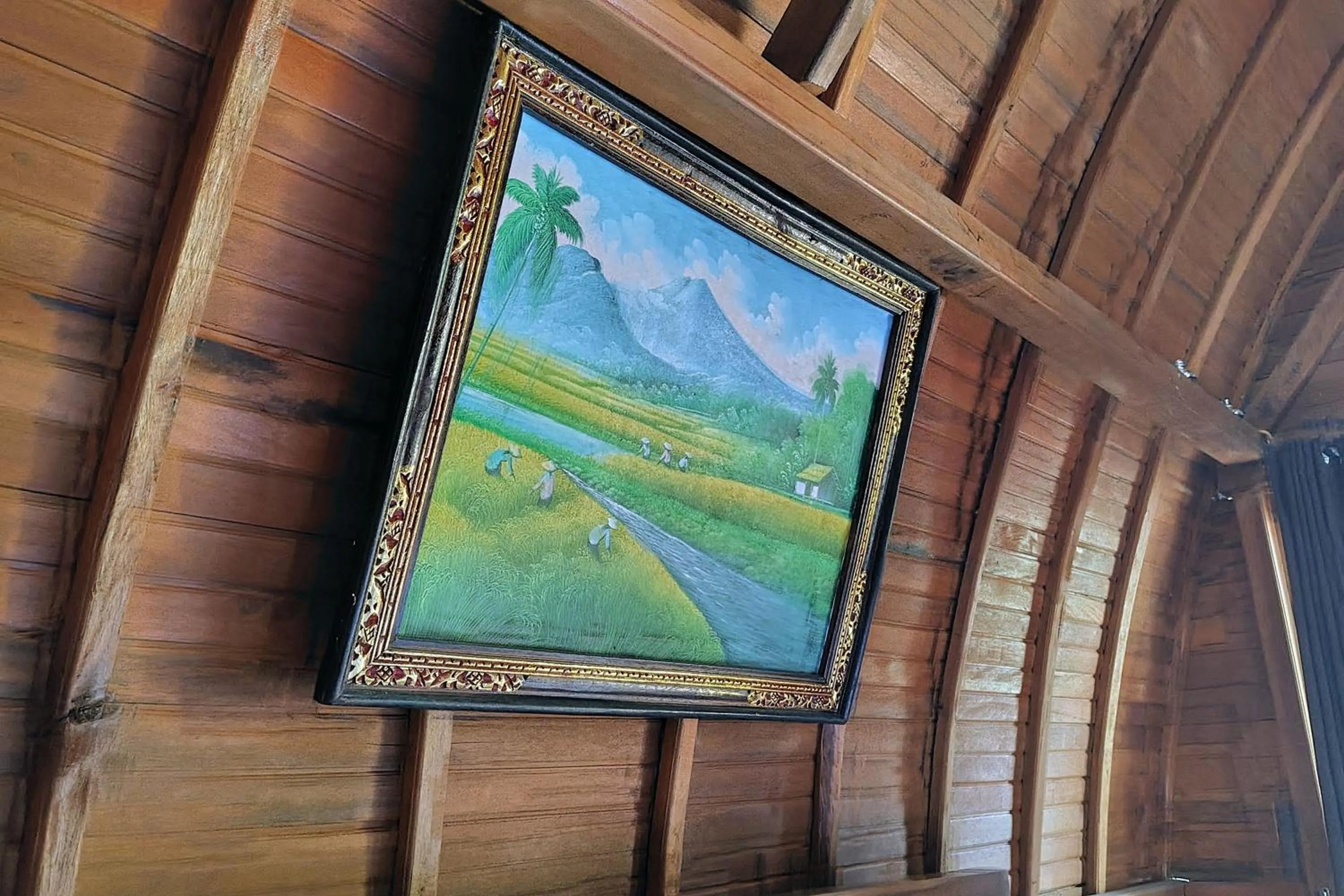 Decorative detail in The Sweet Corn Bungalow