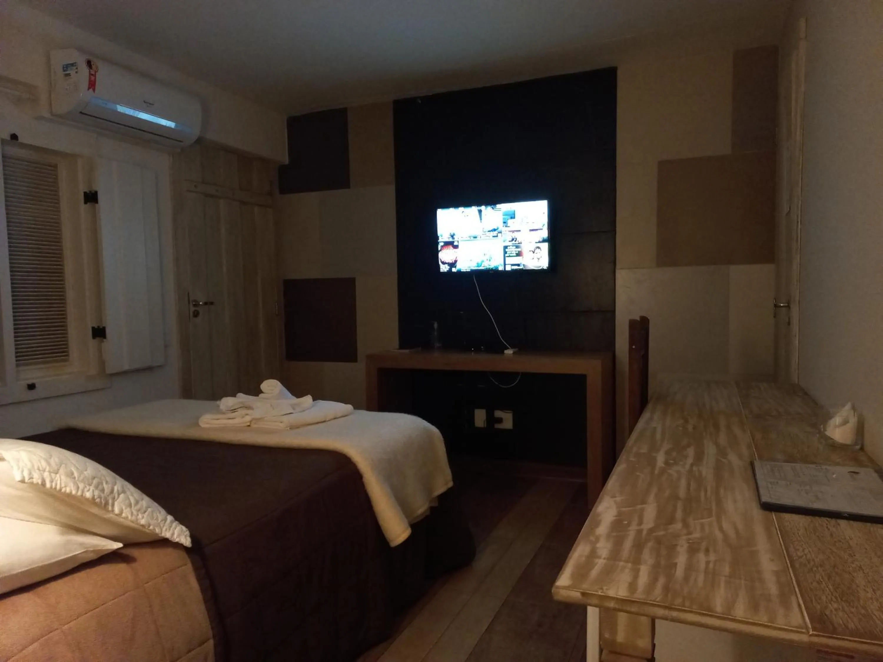 Bed in Pousada Cantares