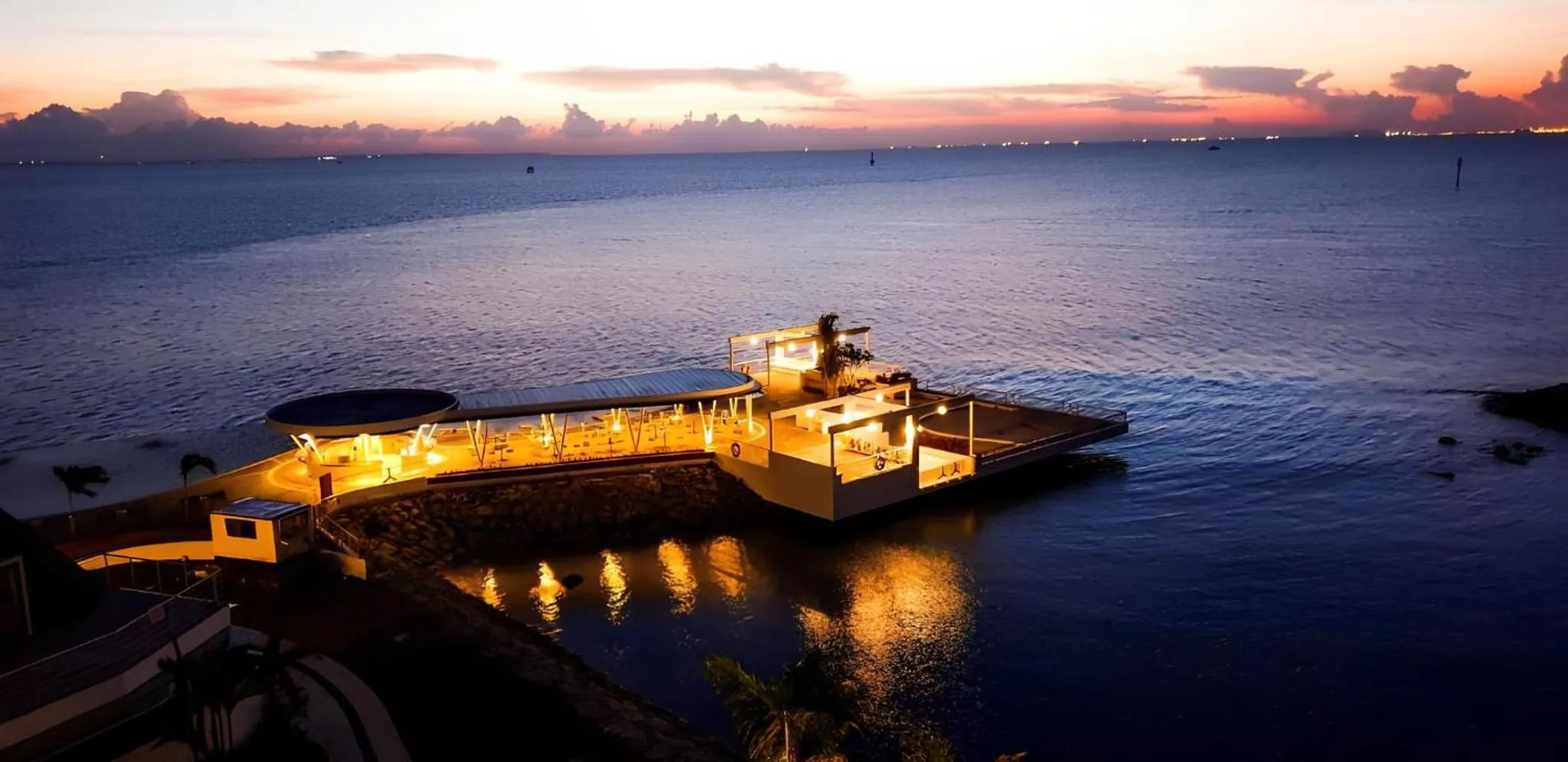 Sunset in Doulos Phos The Ship Hotel