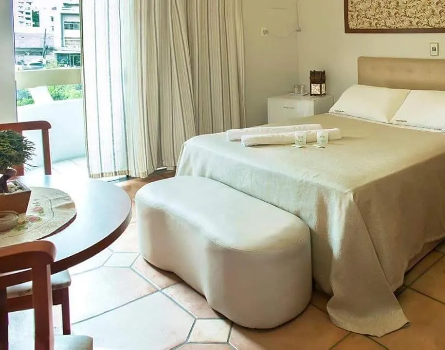 Bed in Hotel Beira Rio