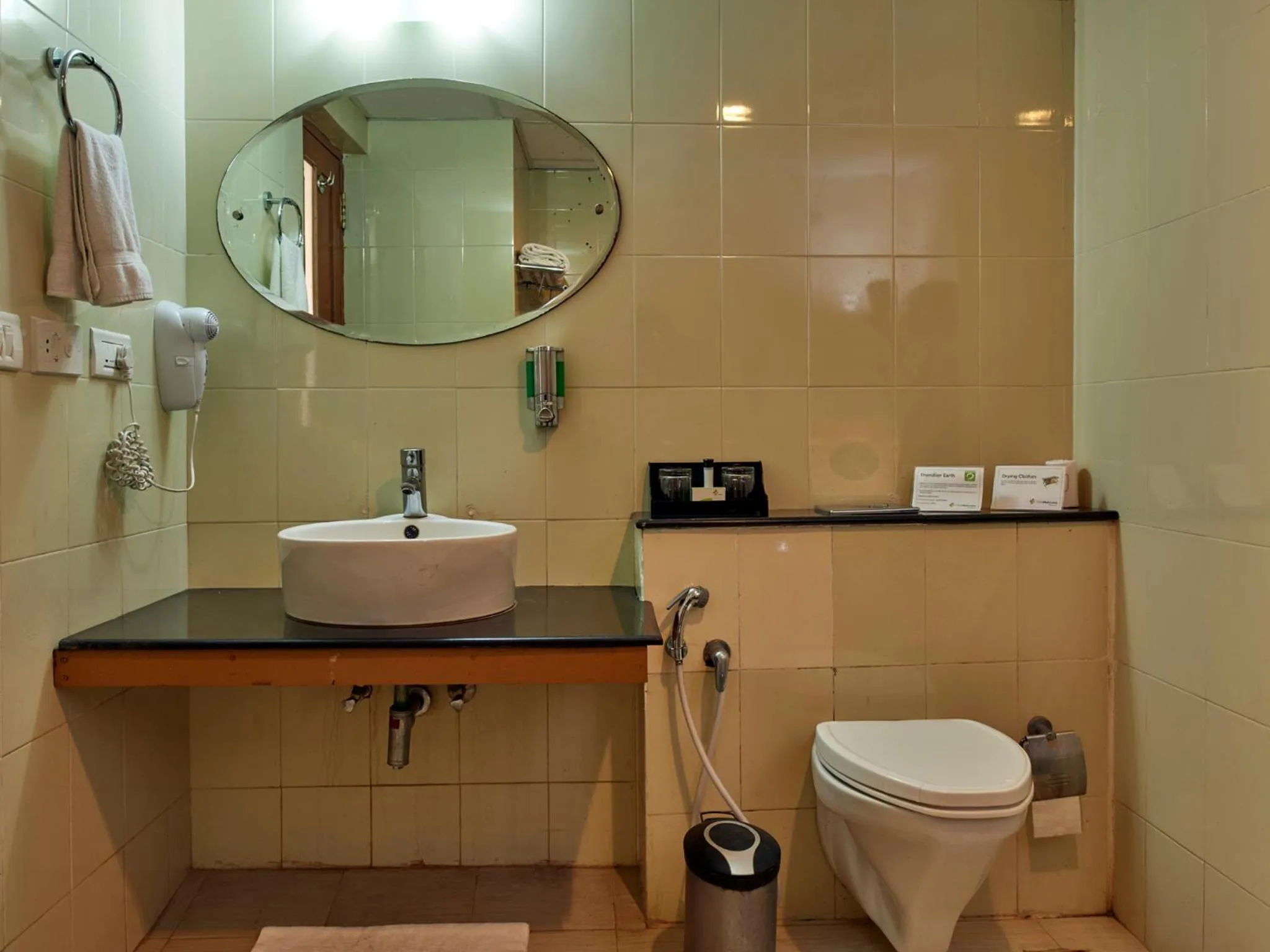 Toilet in Club Mahindra Poovar