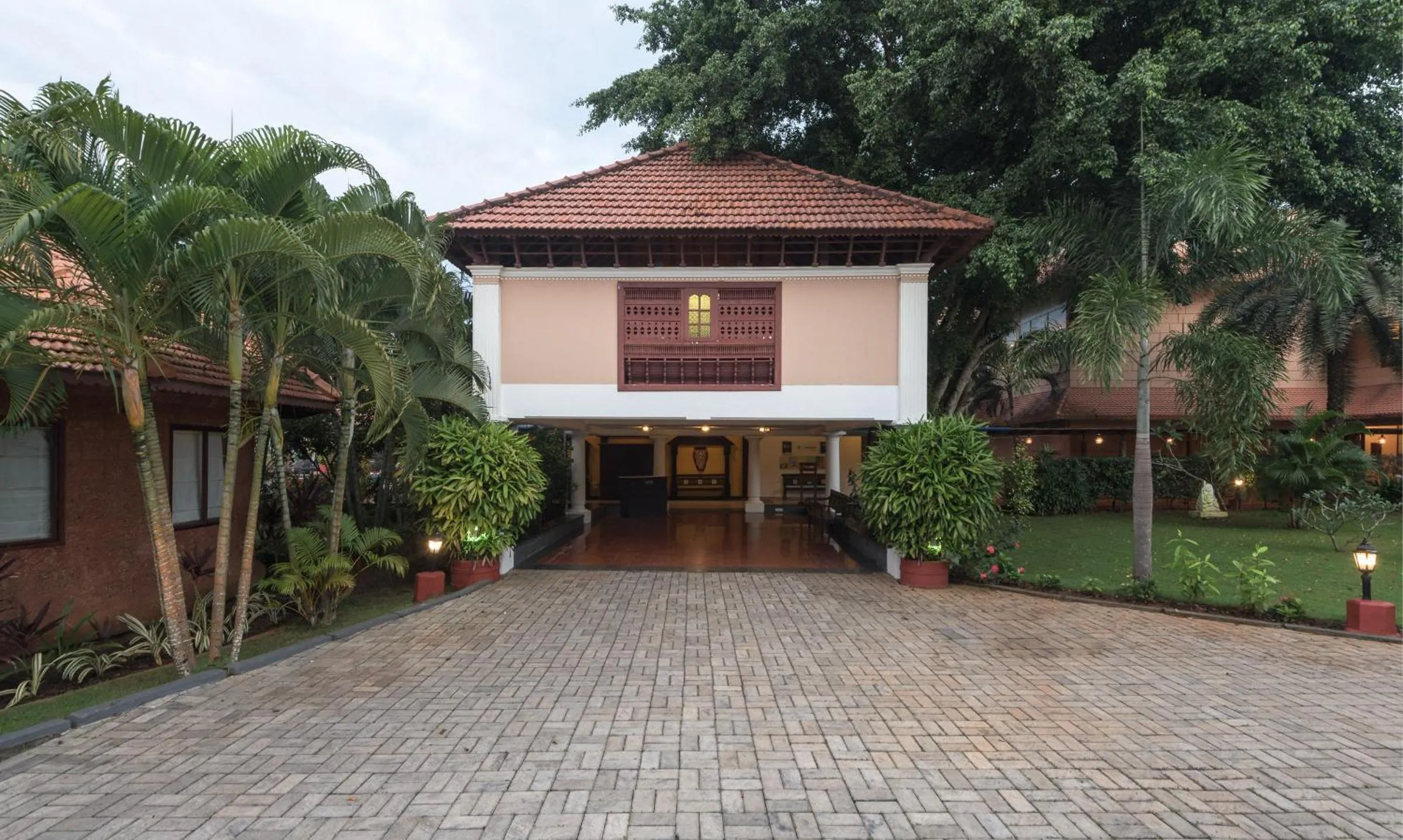 Facade/entrance in Club Mahindra Poovar