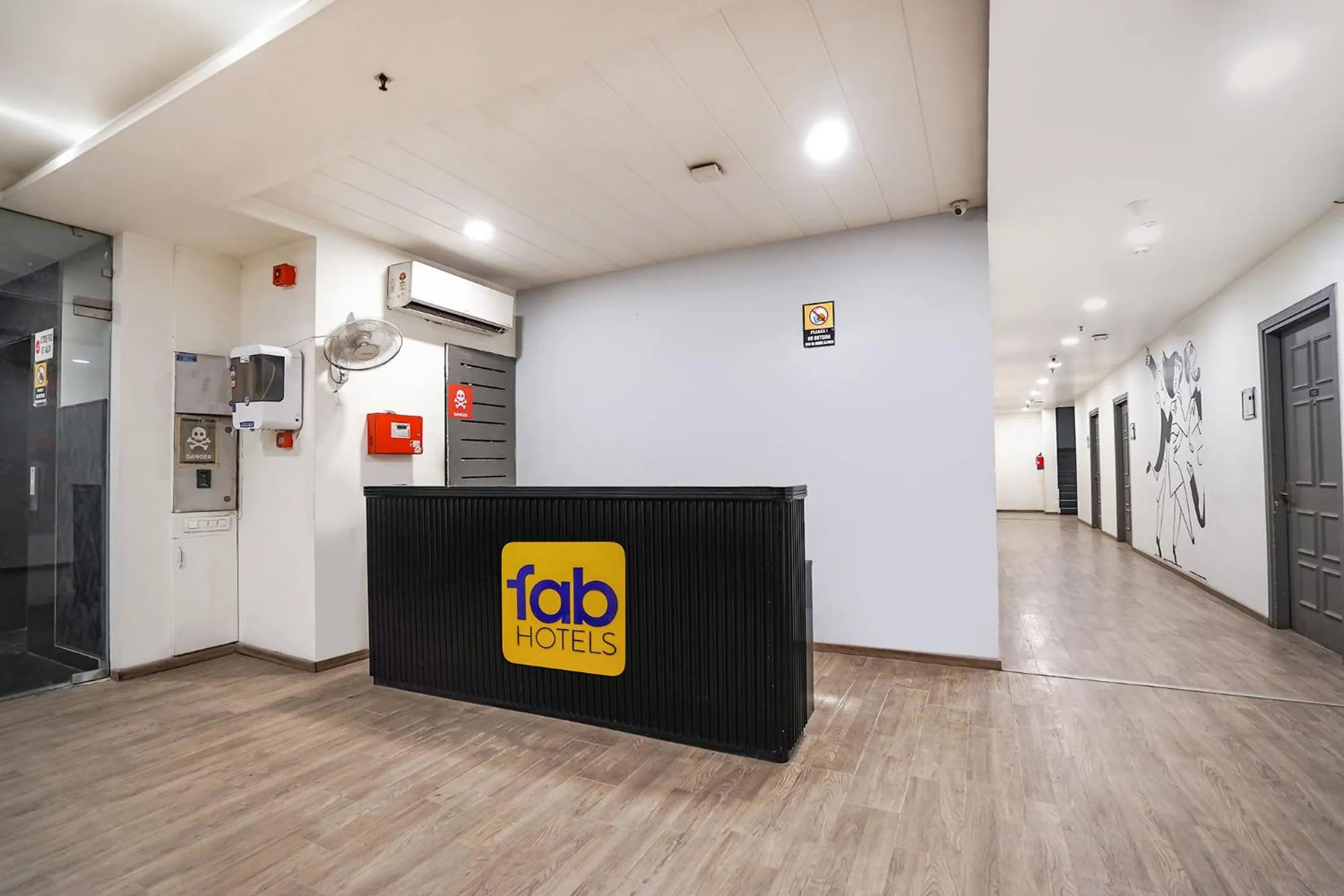 Lobby or reception in FabHotel Royale 49