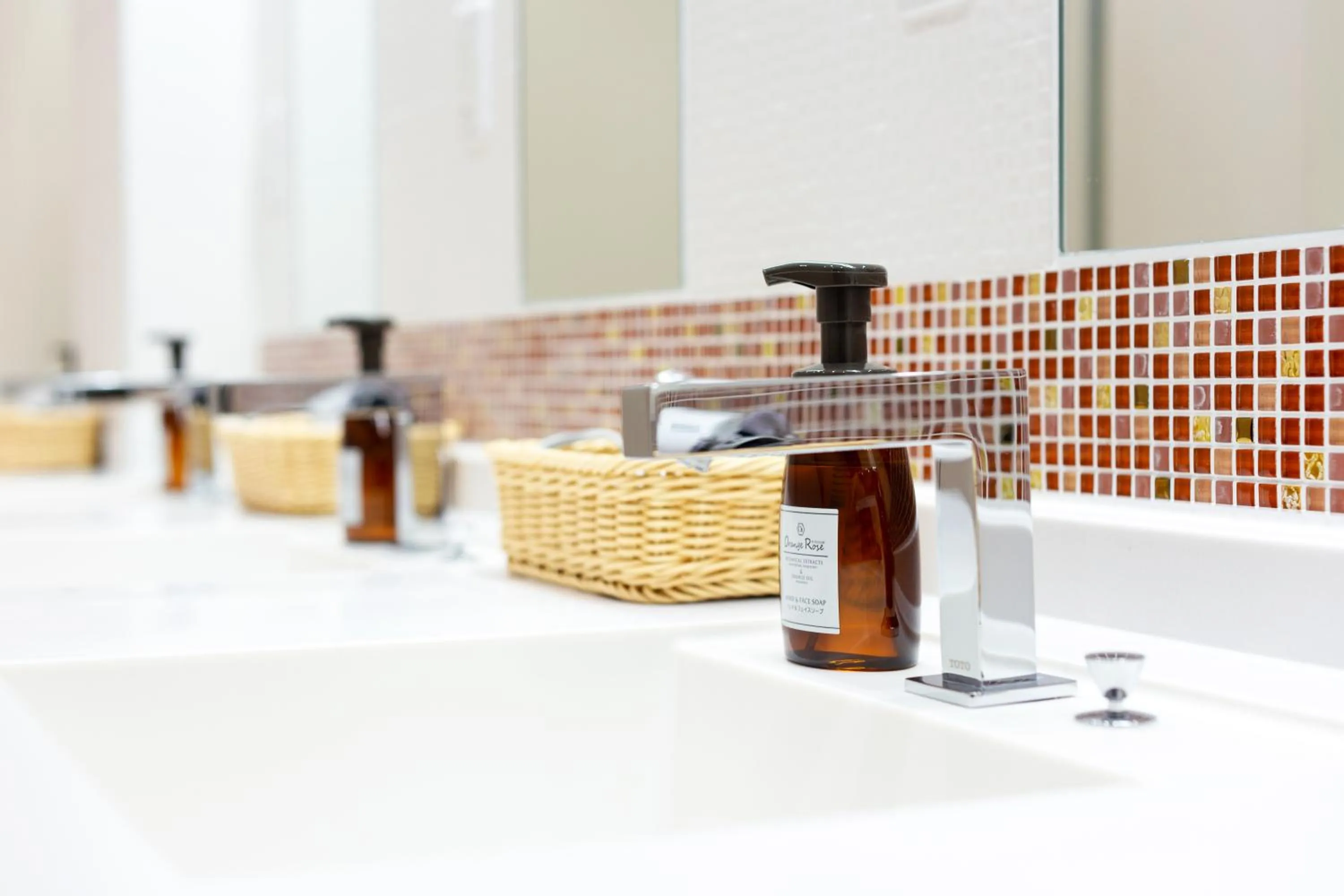 Bathroom in Wild Cherry Blossom-HOSTEL,TOKYO KOGANEI-