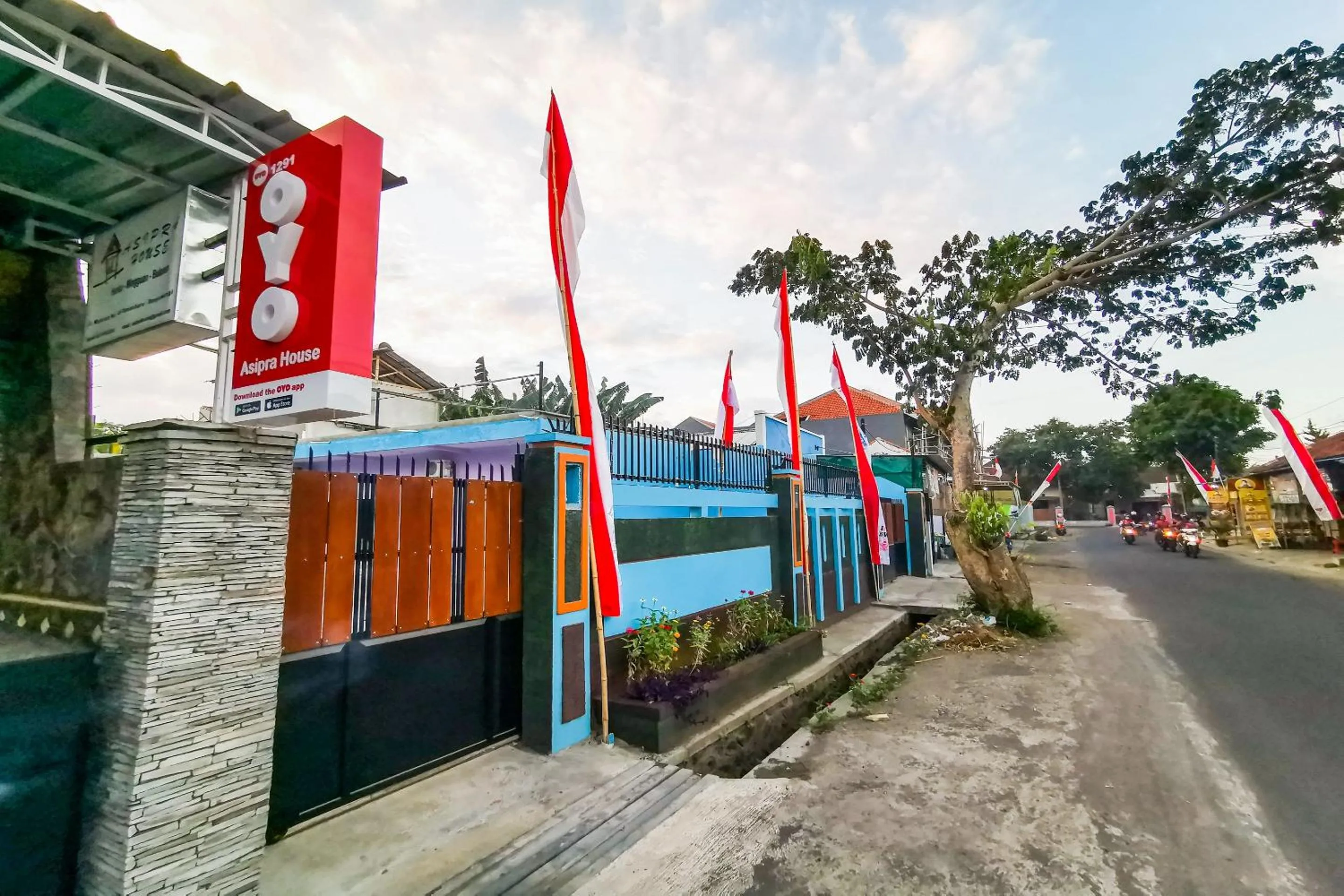 Facade/entrance in Hotel O Asipra House