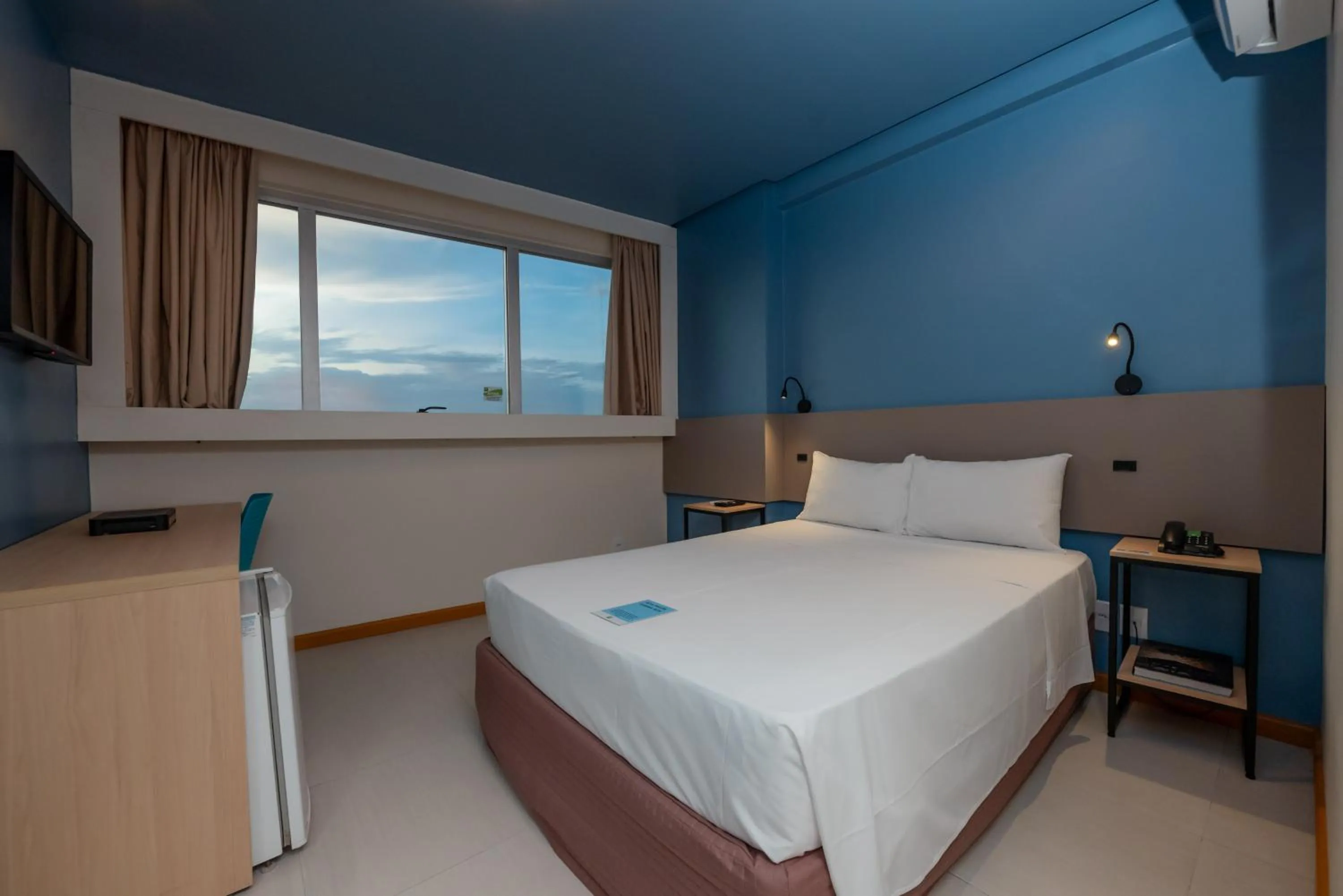 Bed in Ibis Styles Belém Hangar