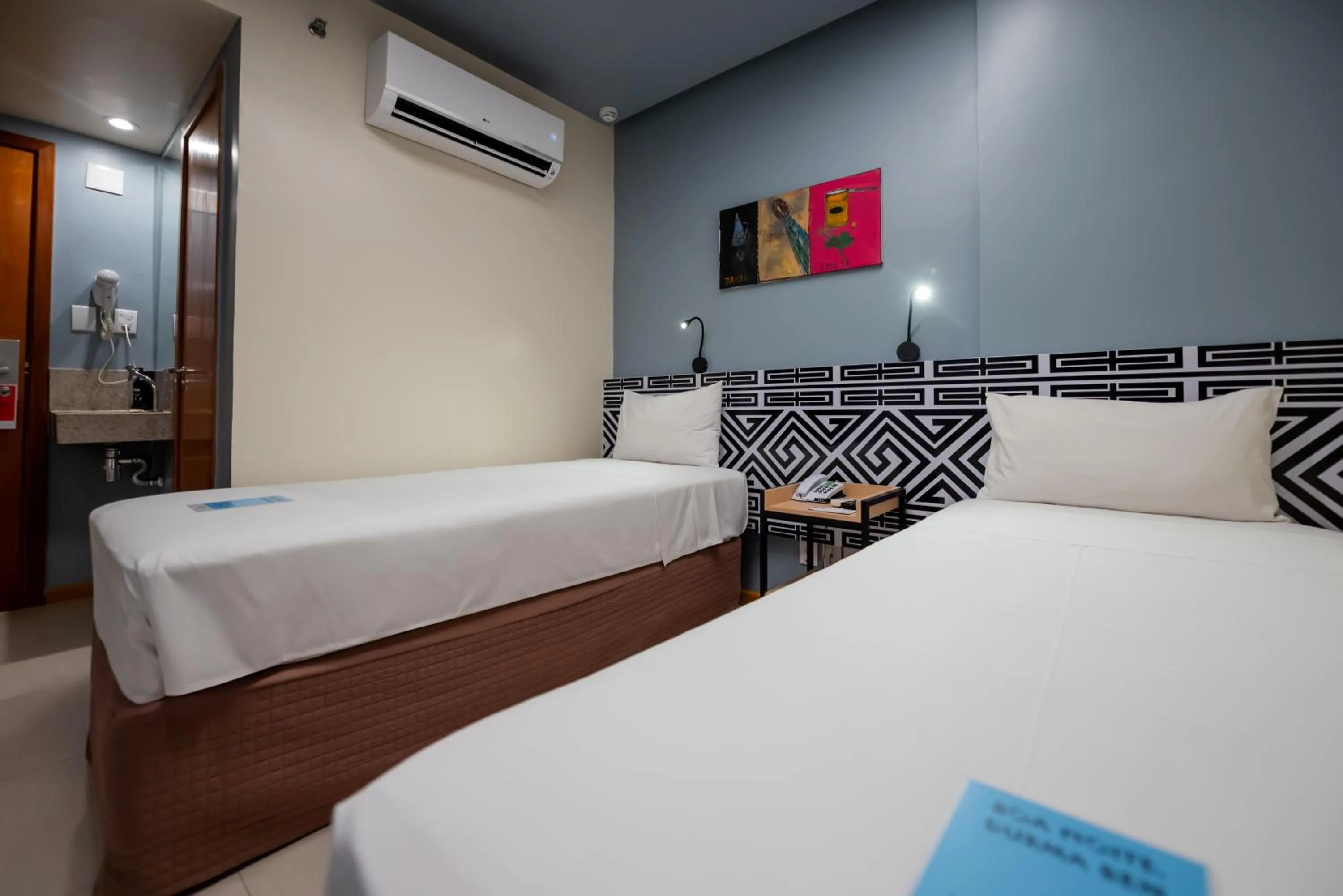 Bedroom, Bed in Ibis Styles Belém Hangar