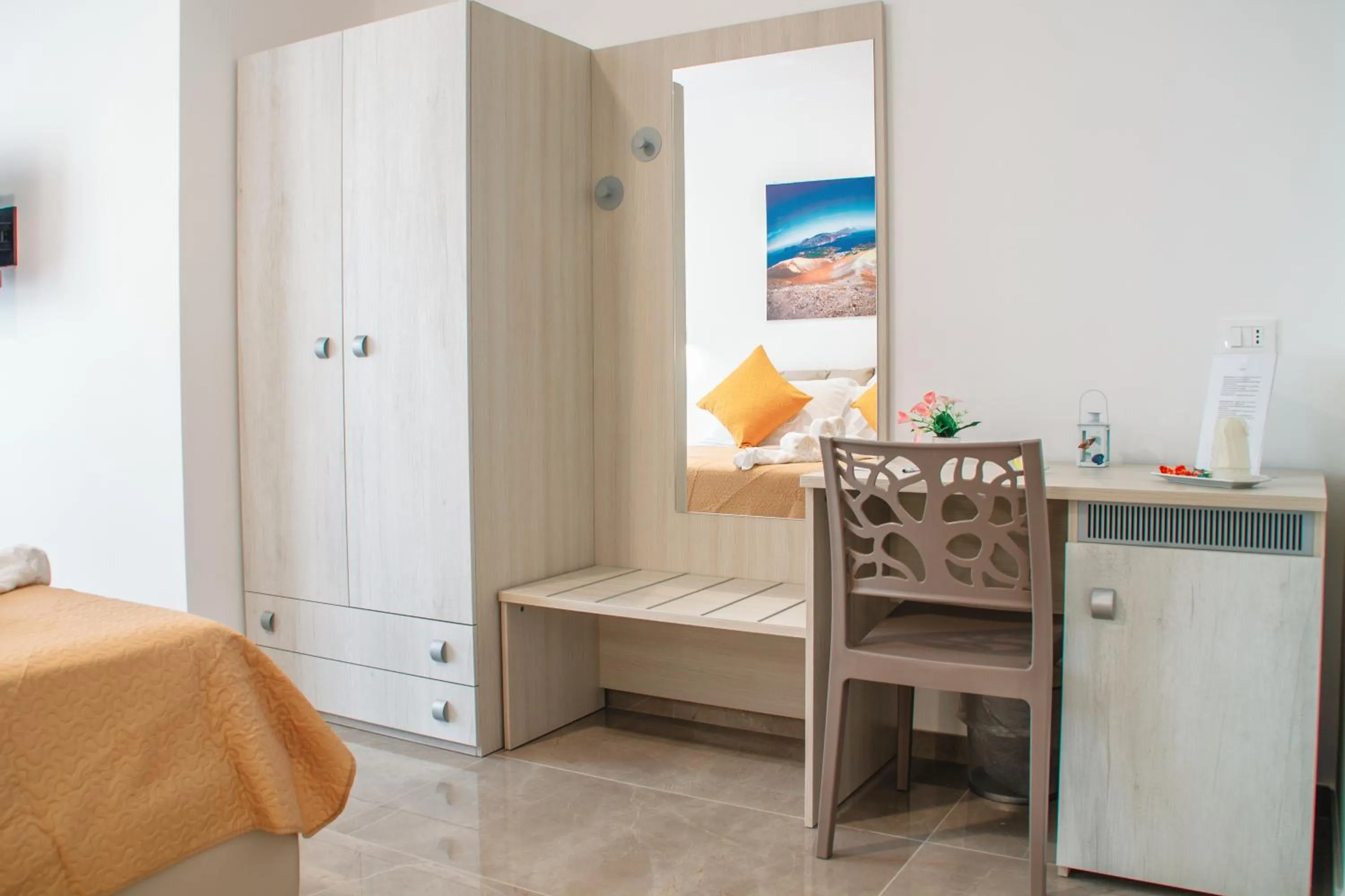 Living room, Bed in Mediterraneo Palace Luxury Affittacamere