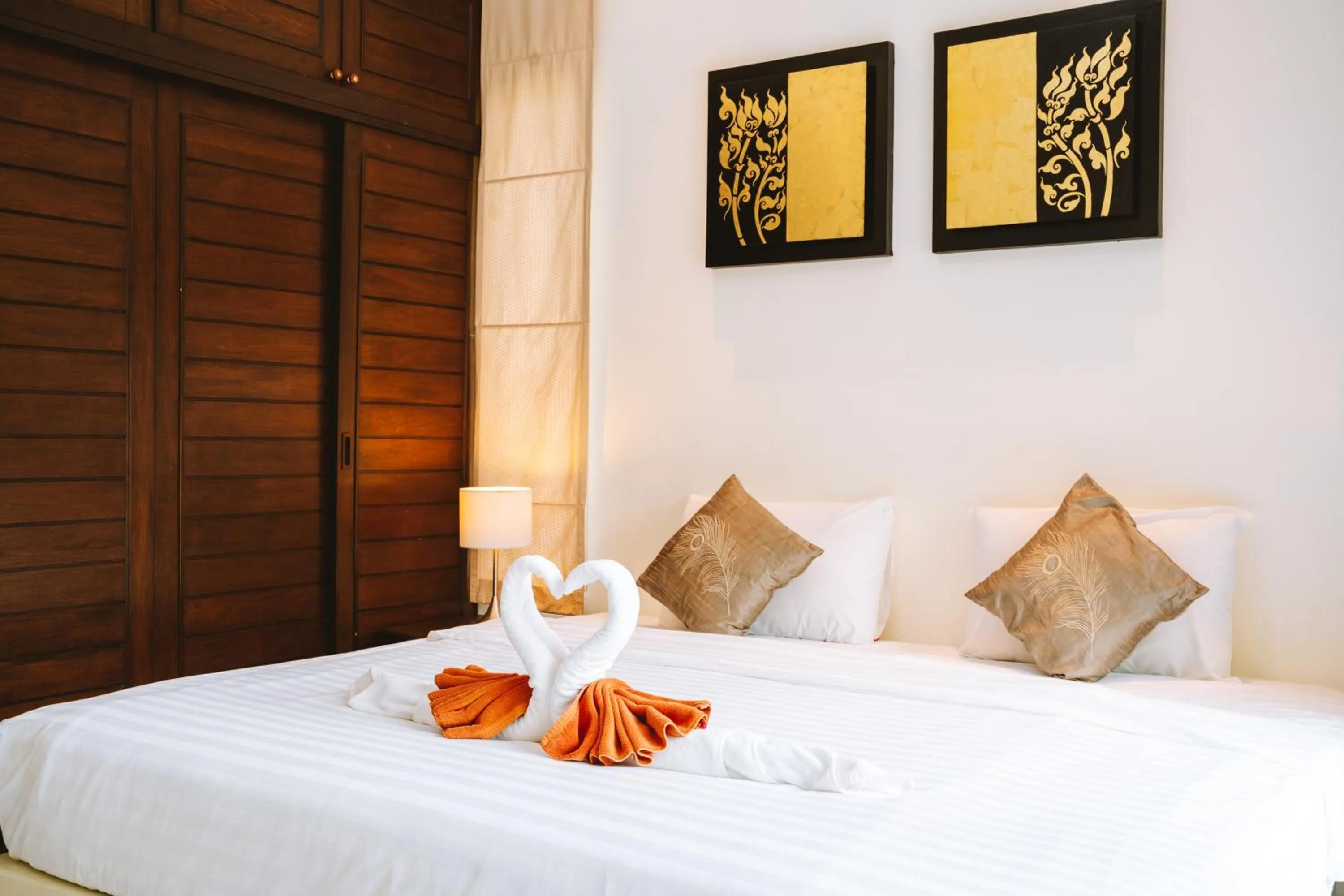 Bedroom, Bed in Layantara Villas