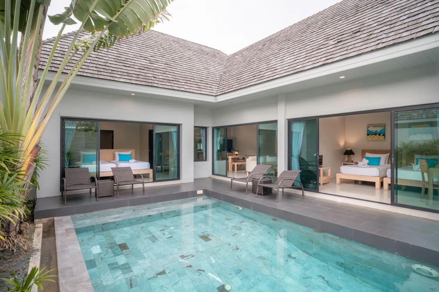 Swimming pool in Layantara Villas