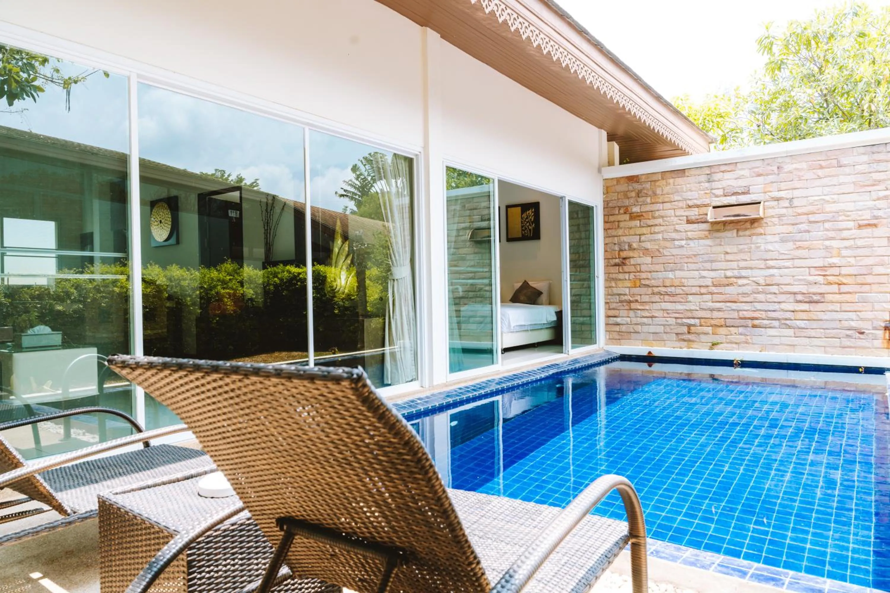 Swimming pool in Layantara Villas