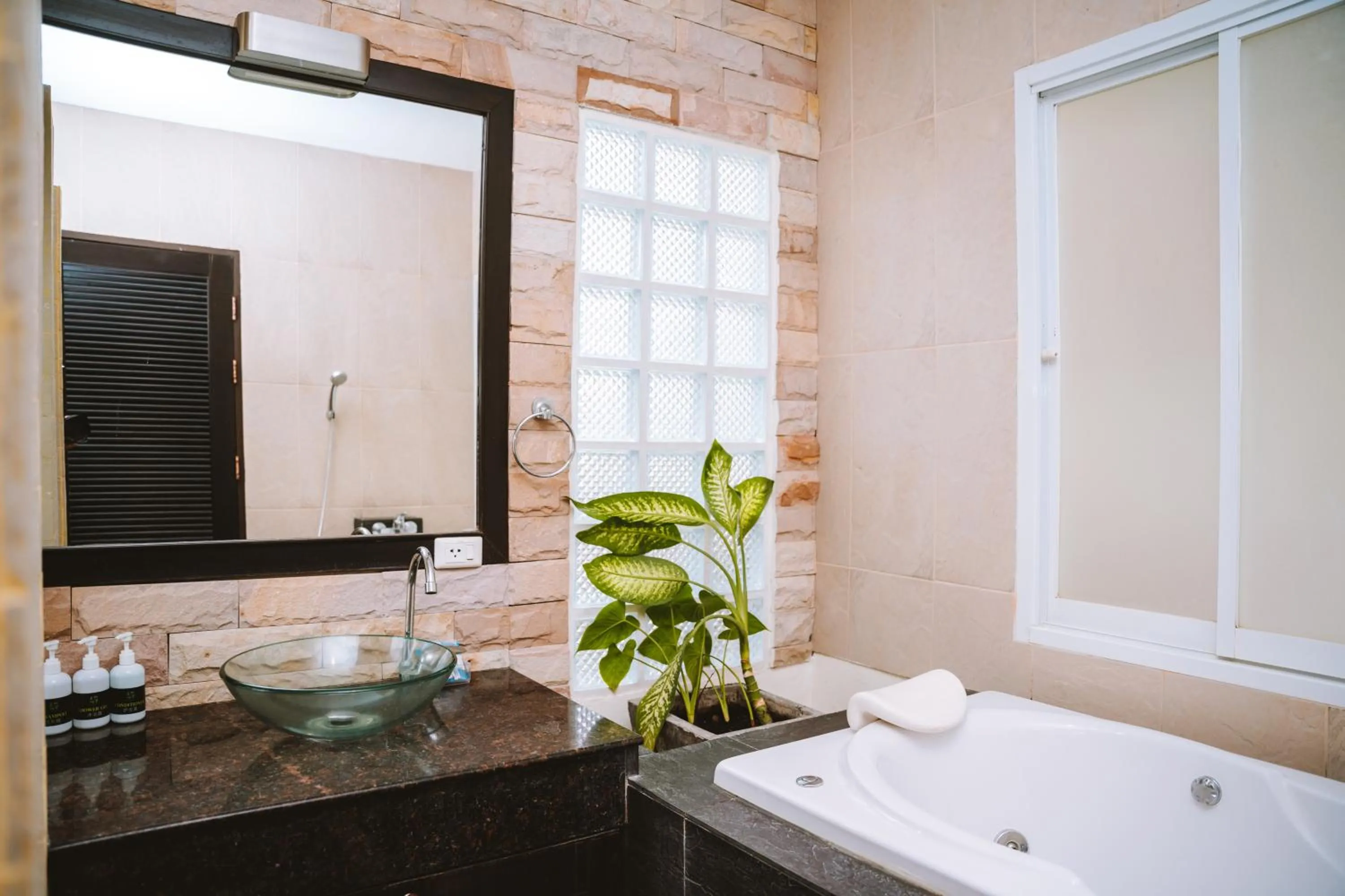 Shower in Layantara Villas