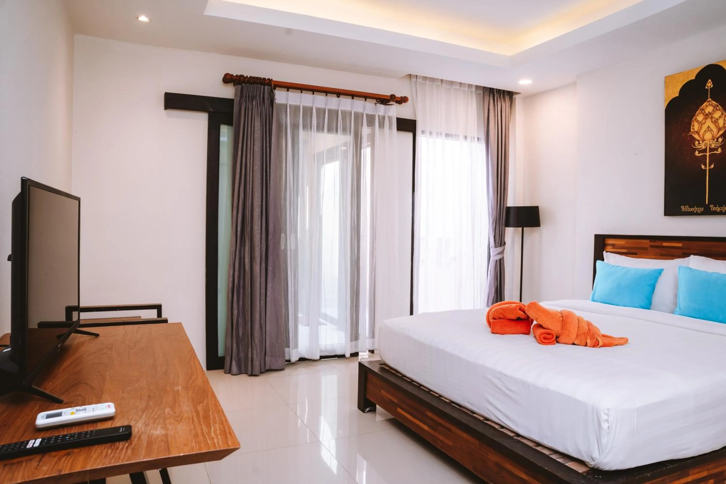Bed in Layantara Villas