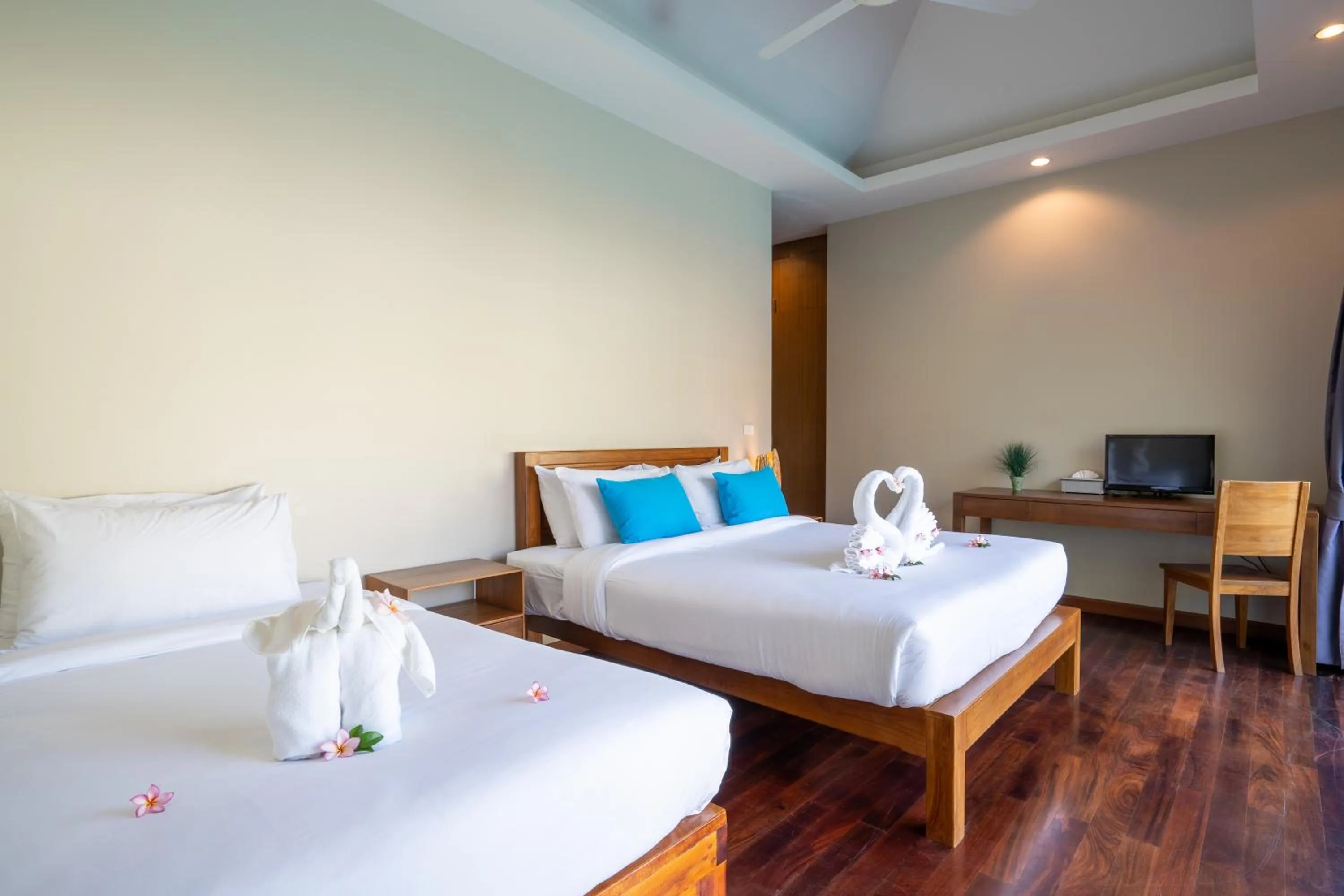 Bed in Layantara Villas