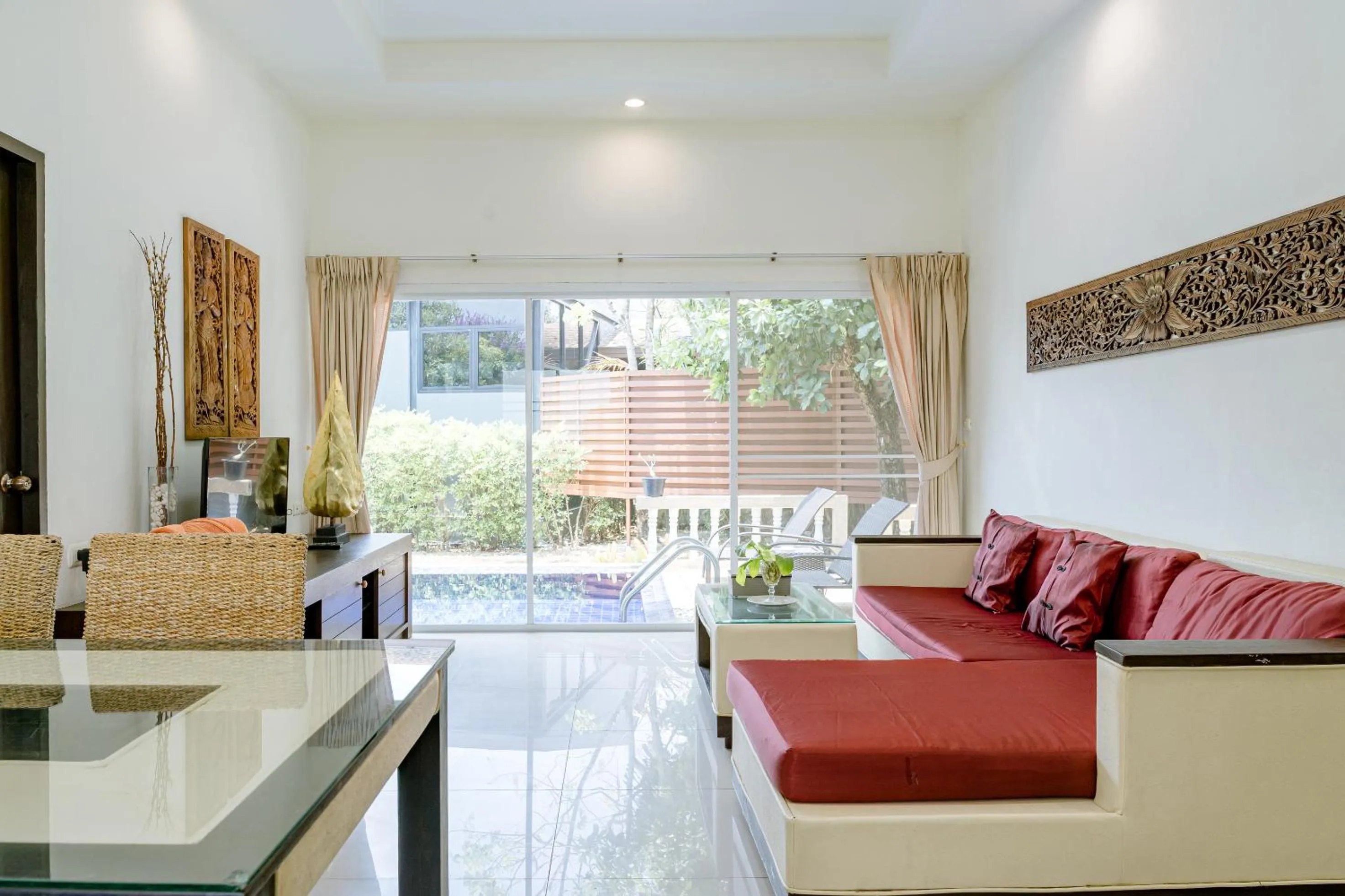 Living room in Layantara Villas