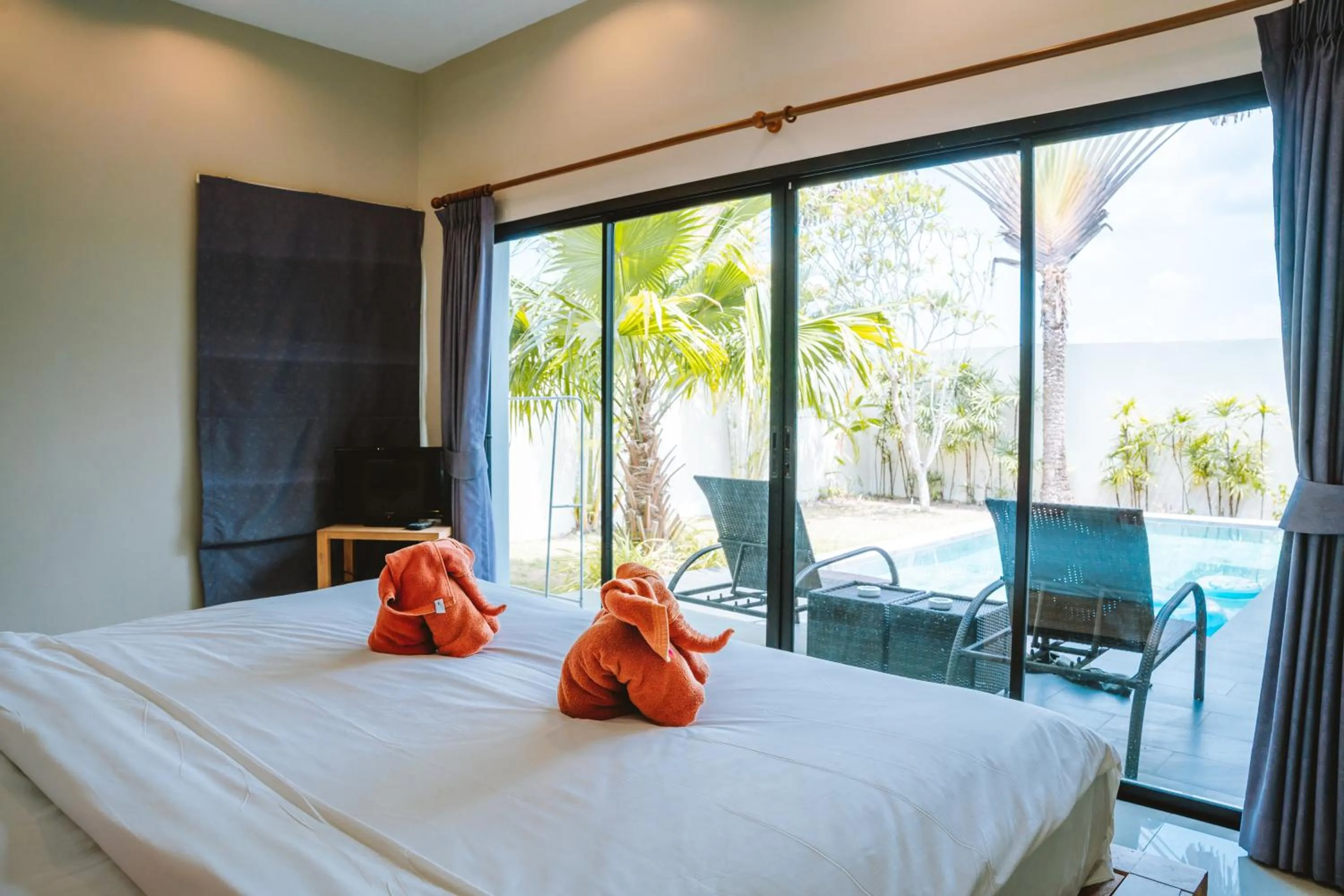 View (from property/room), Bed in Layantara Villas