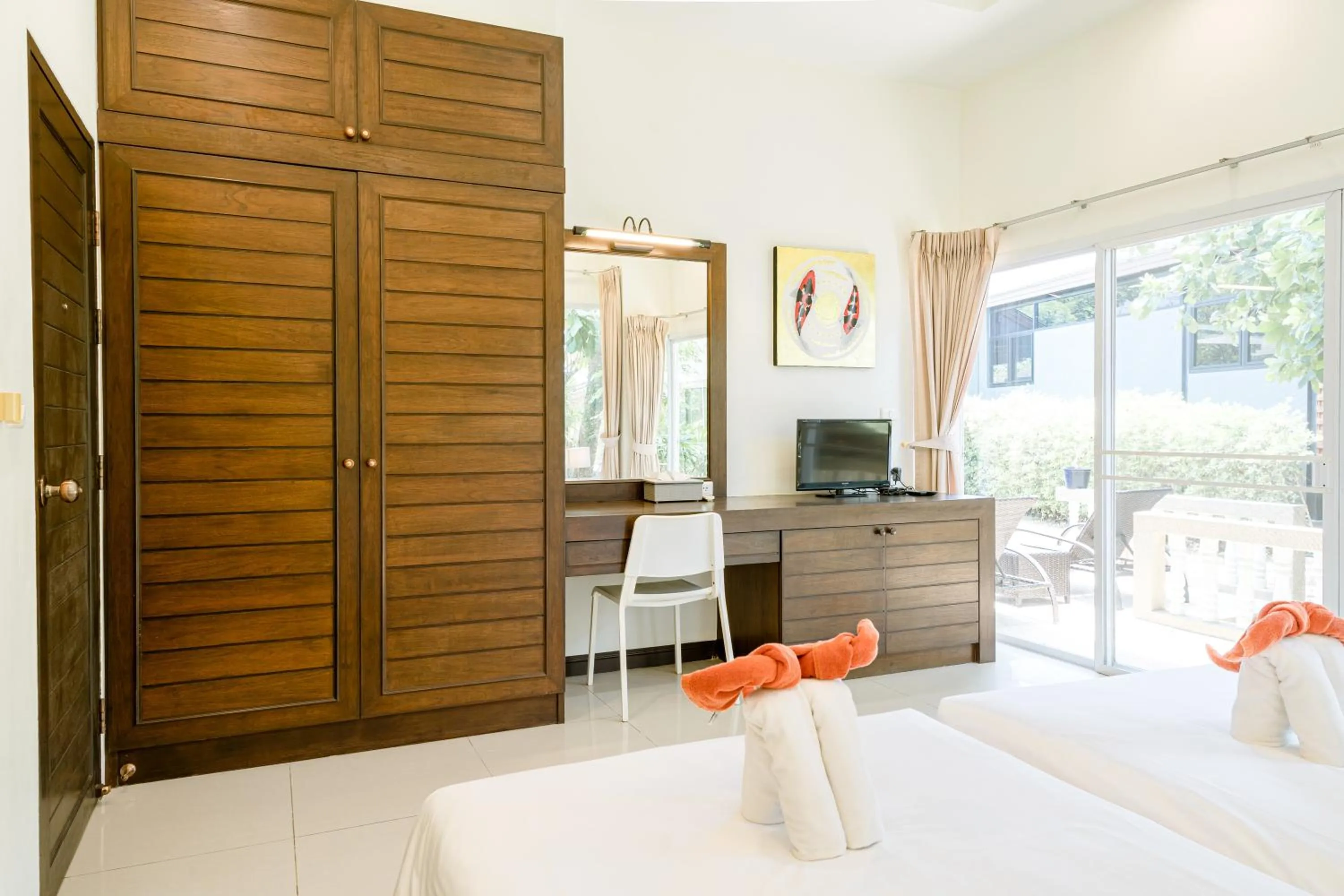Bedroom, Bed in Layantara Villas