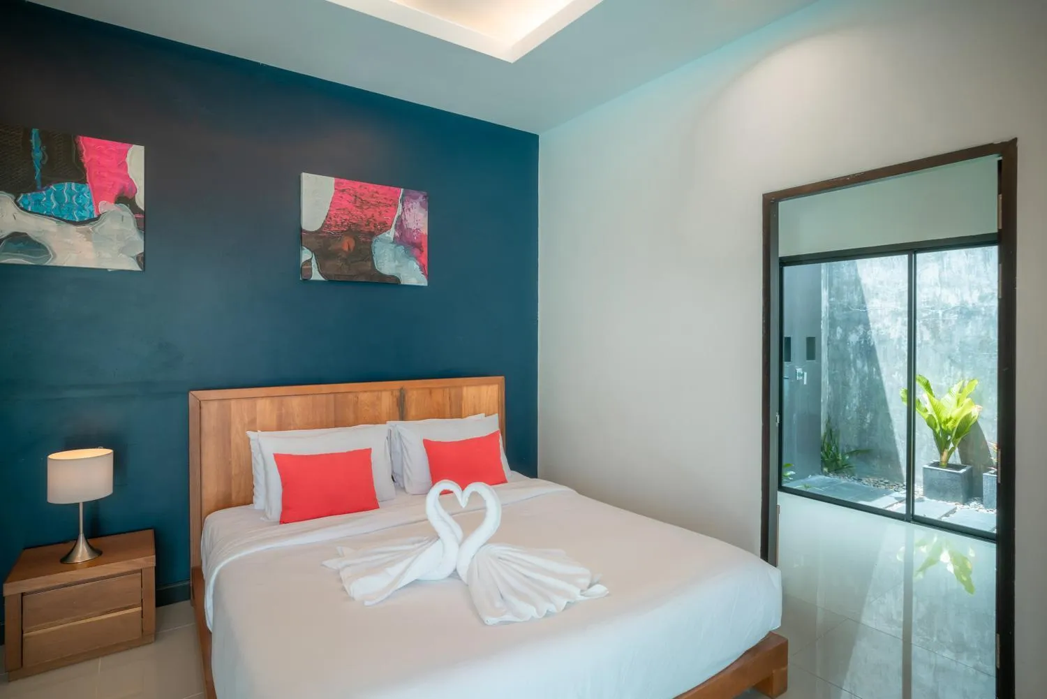 Bed in Layantara Villas