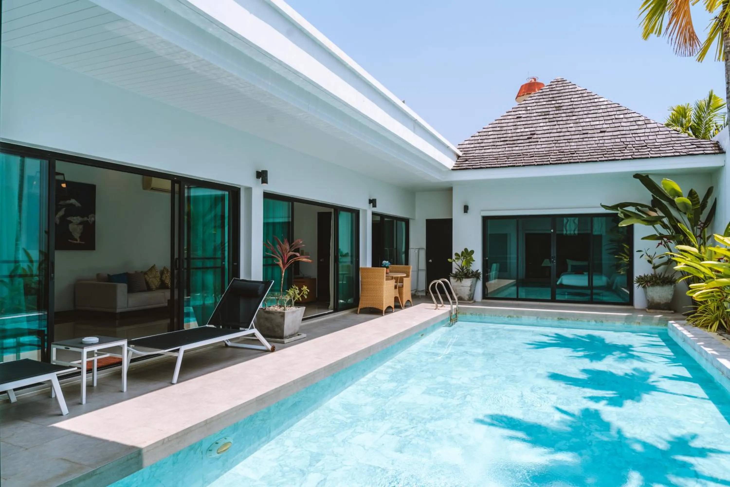 Pool view in Layantara Villas