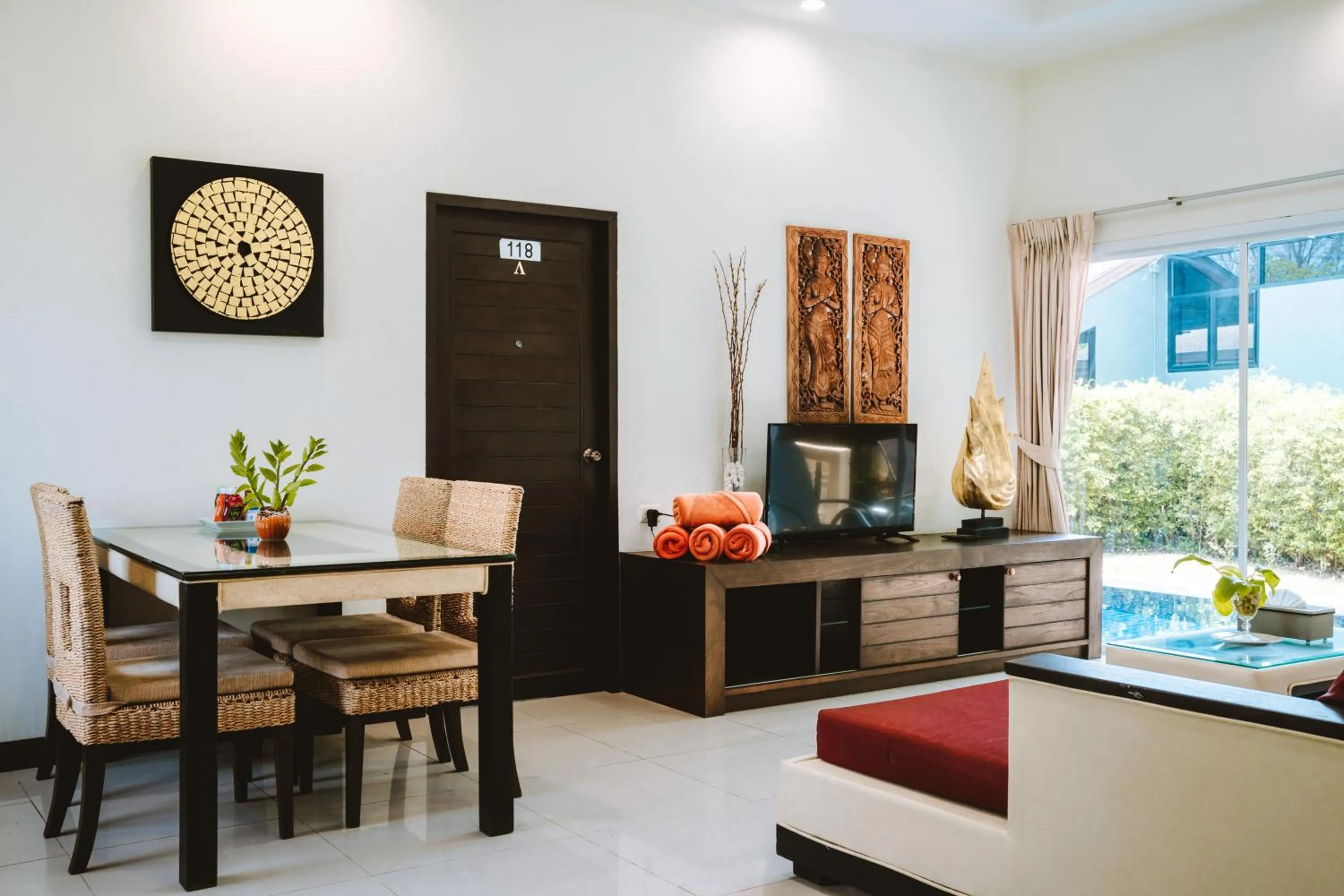 Living room in Layantara Villas