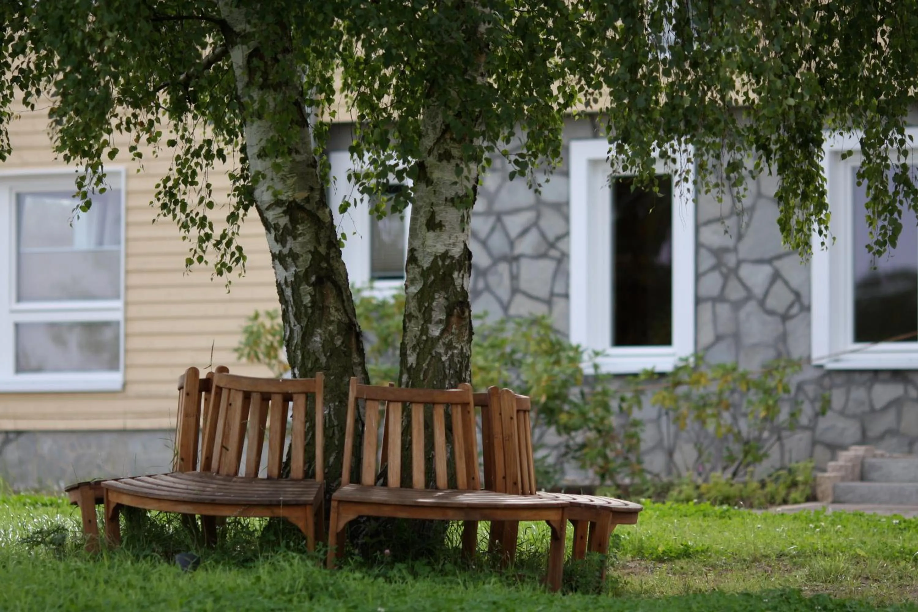 Patio in Hotel Gutshaus Parin - Bio- und Gesundheitshotel