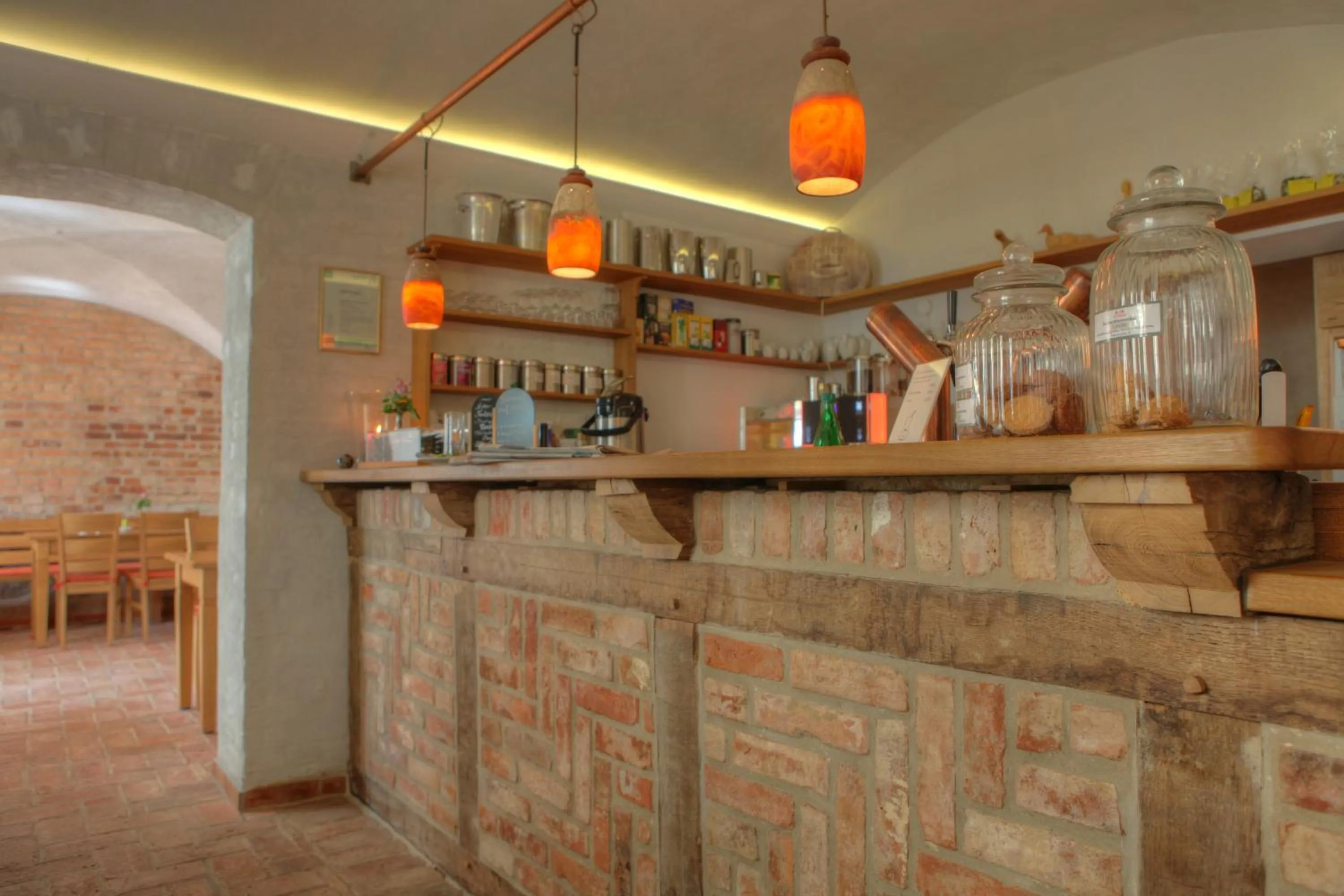 Restaurant/places to eat in Hotel Gutshaus Parin - Bio- und Gesundheitshotel