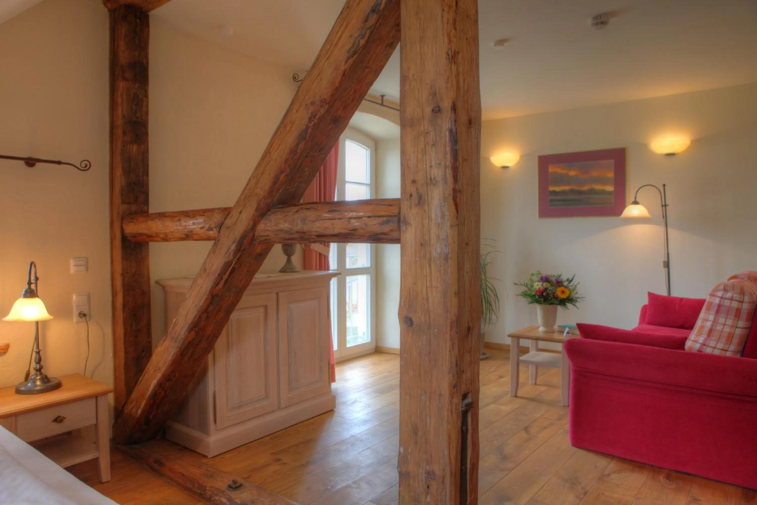 Seating area in Hotel Gutshaus Parin - Bio- und Gesundheitshotel