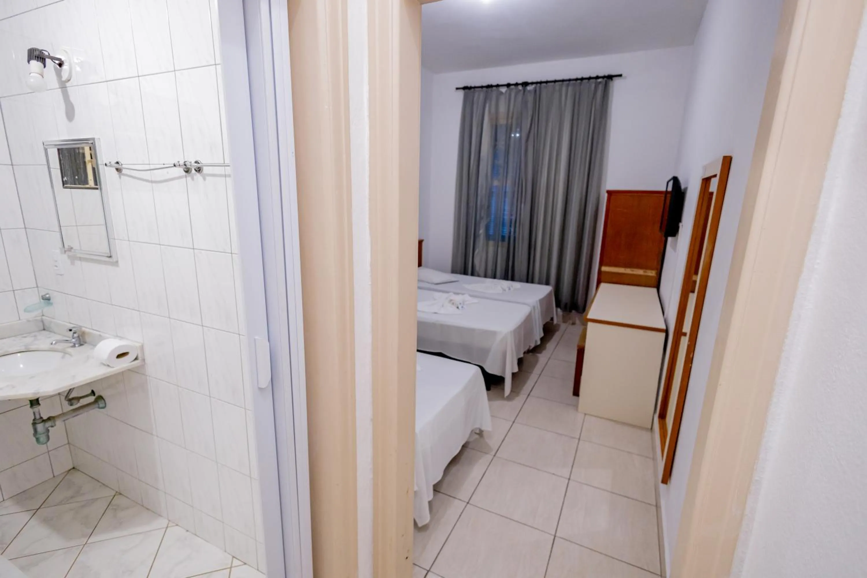 Bathroom in Grande Hotel Bragança