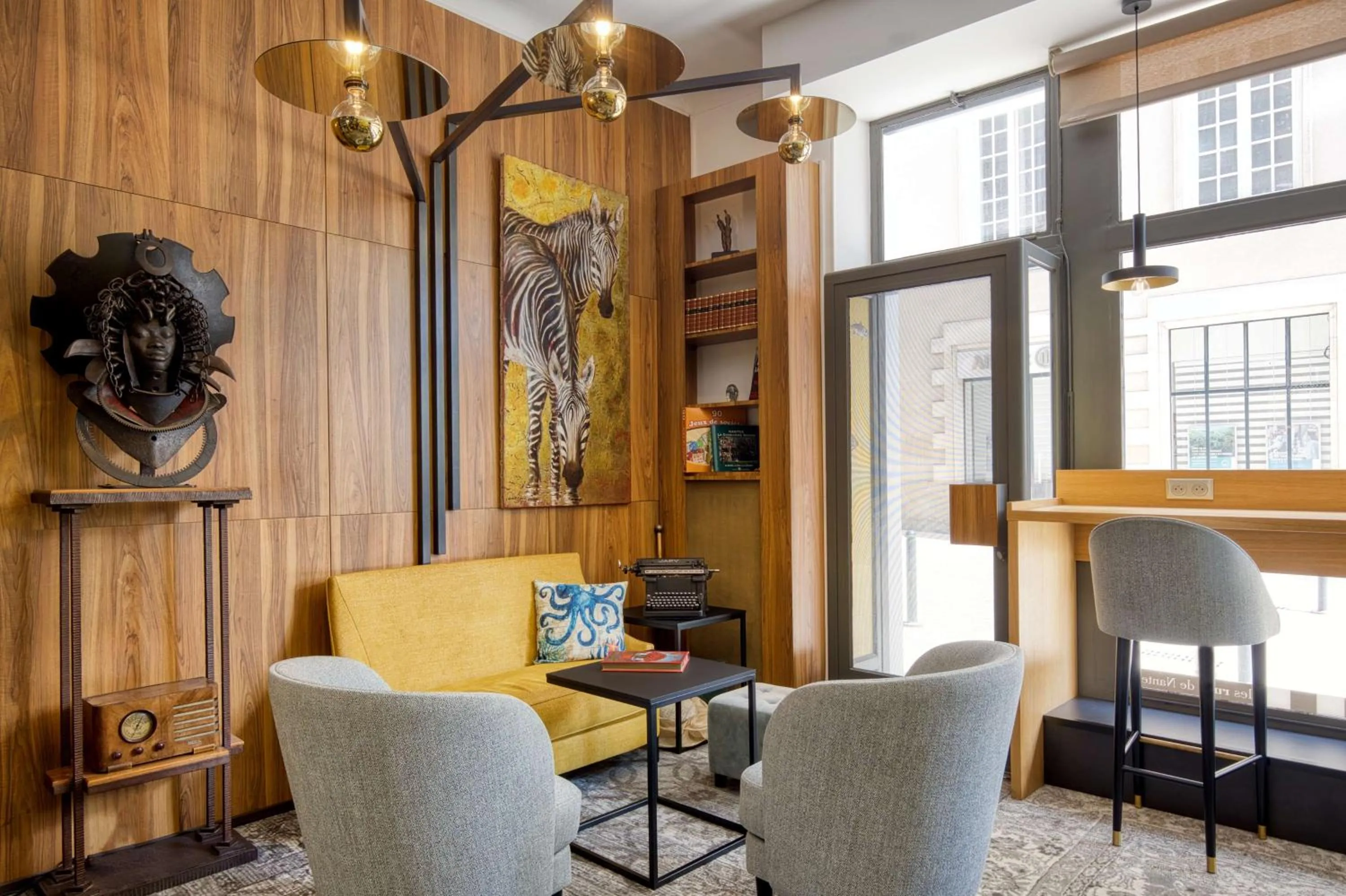 Living room in Best Western Hotel Graslin