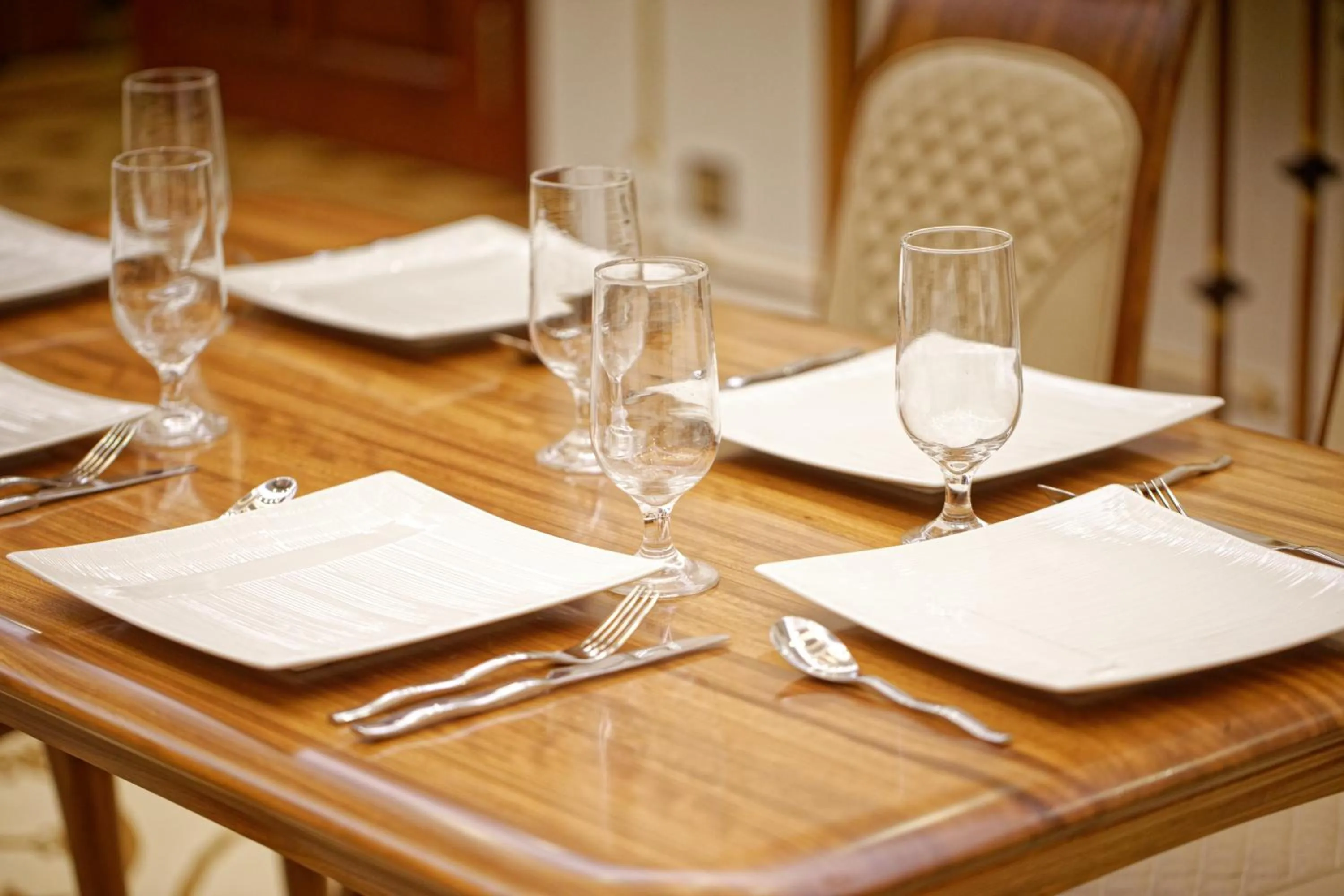 Dining area in Royal Swiss Lahore