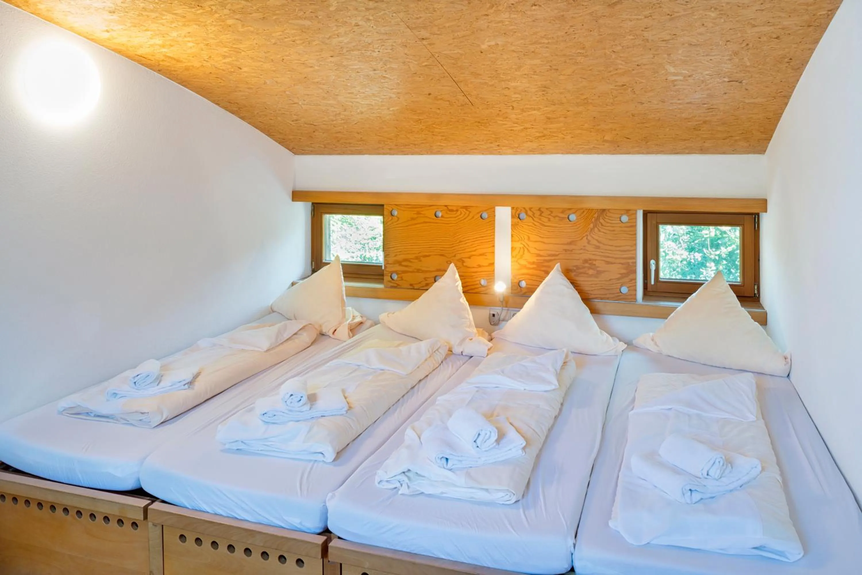 Bedroom, Bed in Naturfreundehaus Bodensee