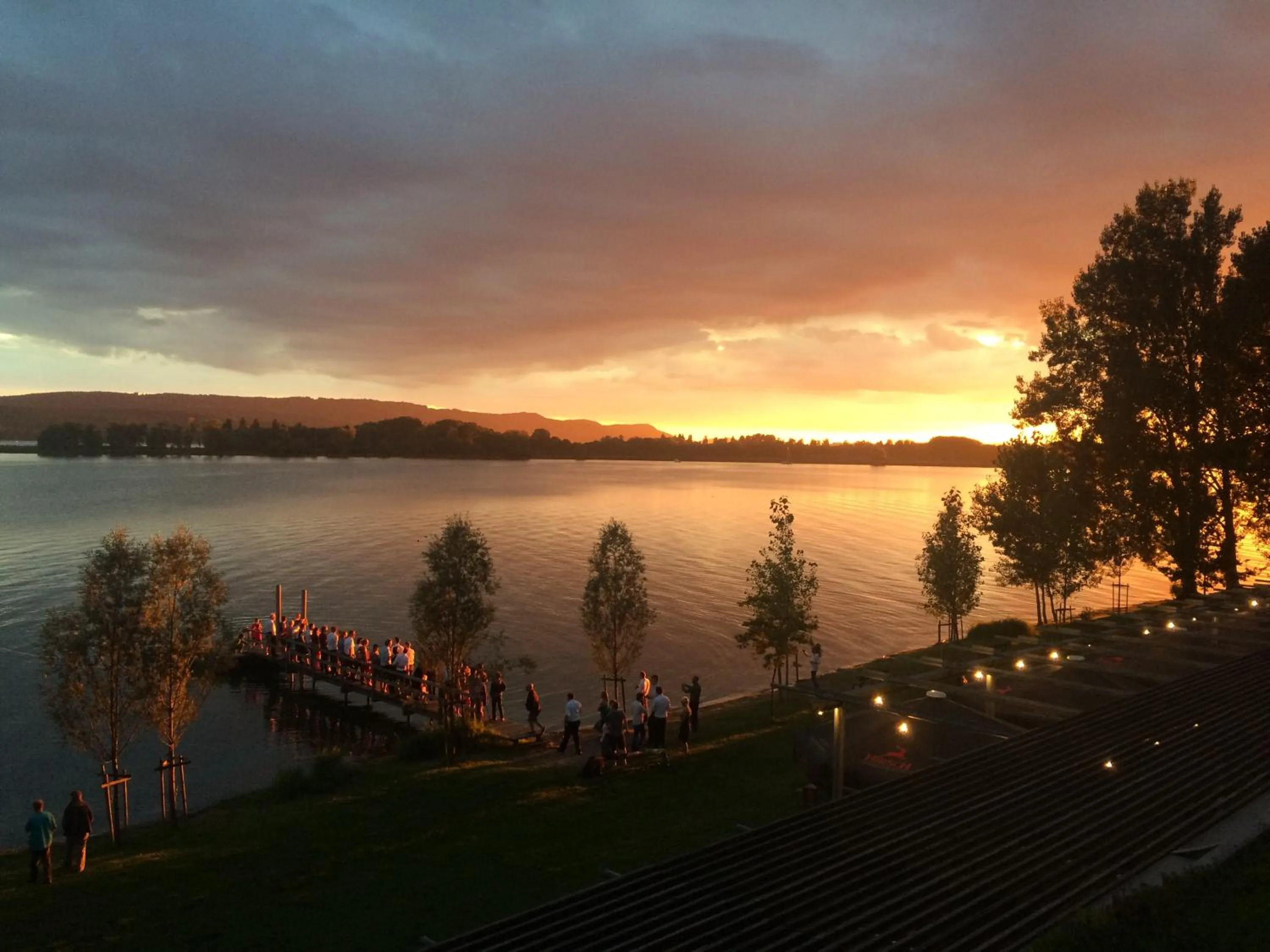 Lake view in Naturfreundehaus Bodensee