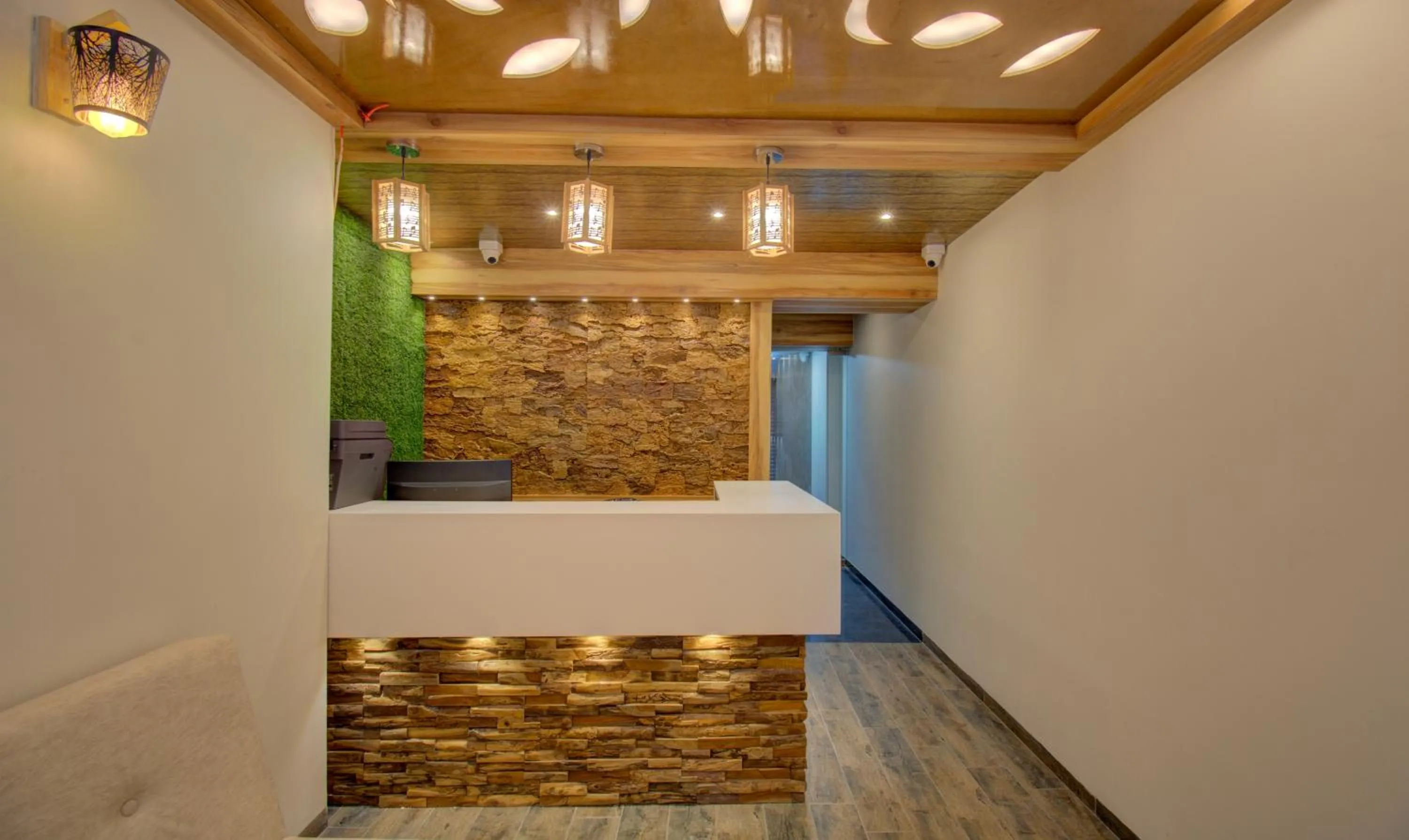 Lobby or reception in Hotel Amisha International