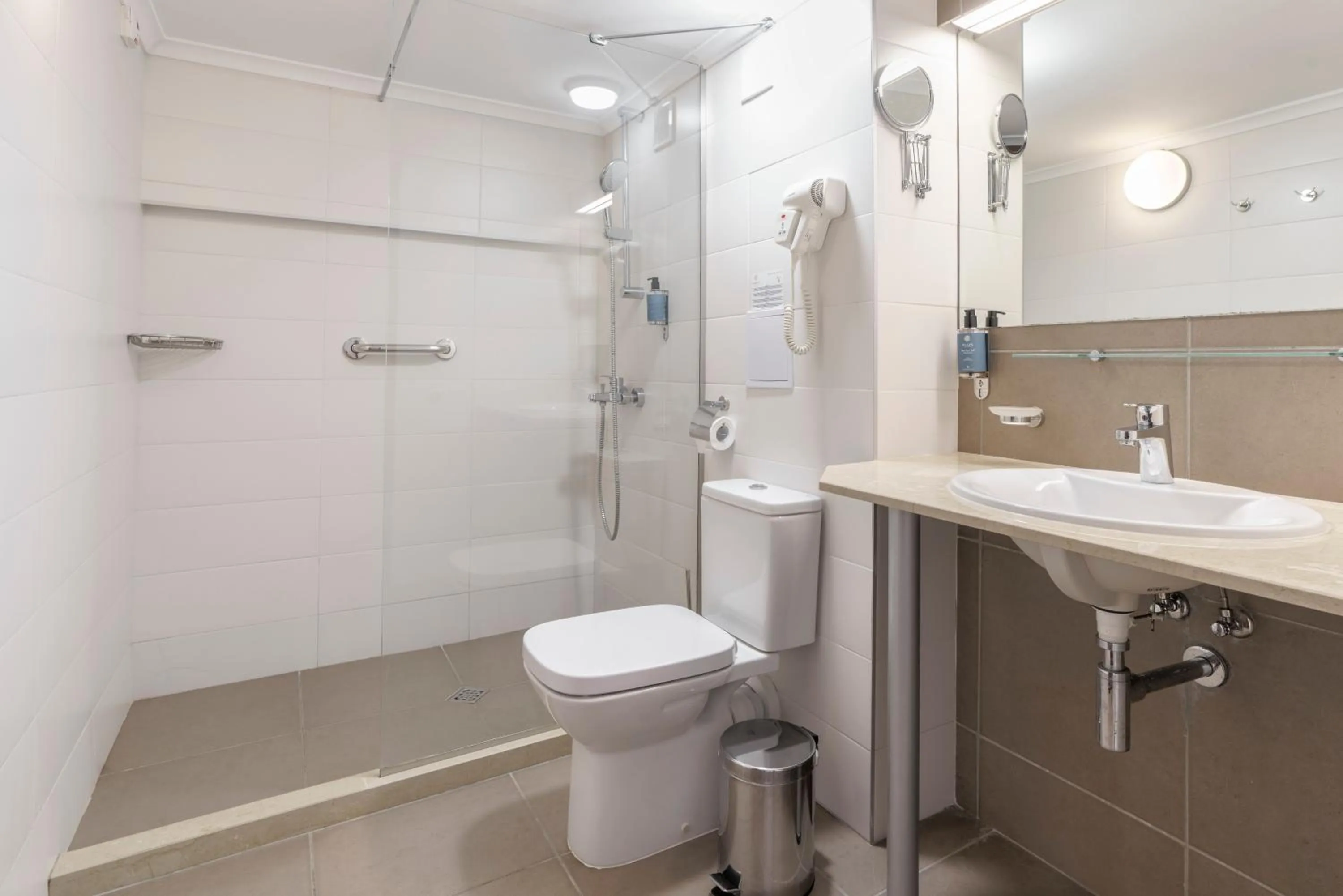 Bathroom in AluaSun Helios Beach - All Inclusive