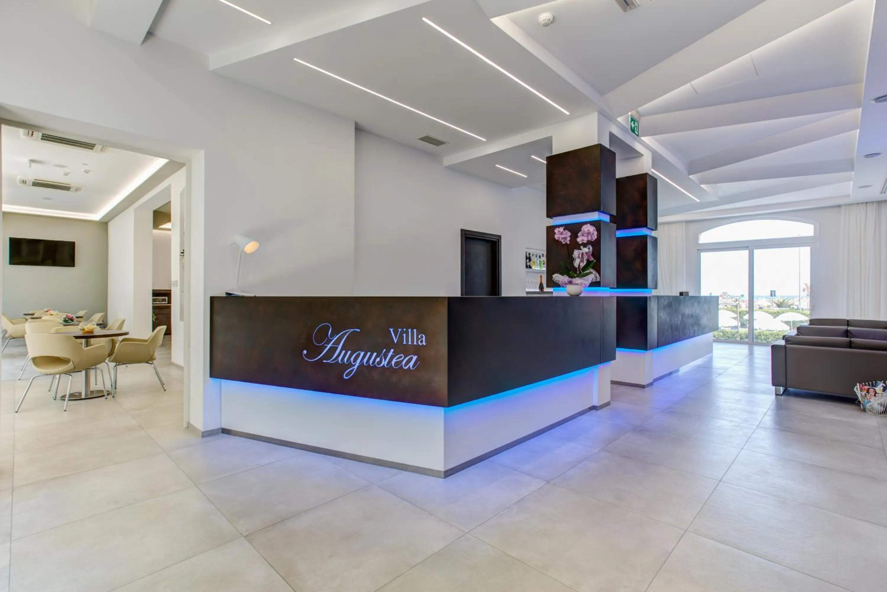 Lobby or reception in Hotel Villa Augustea