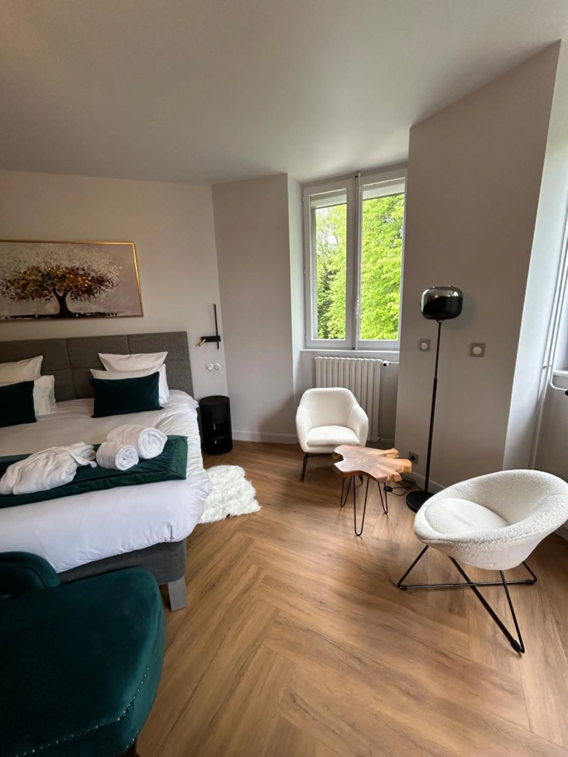 Bed in Château de La Dame Blanche - Logis