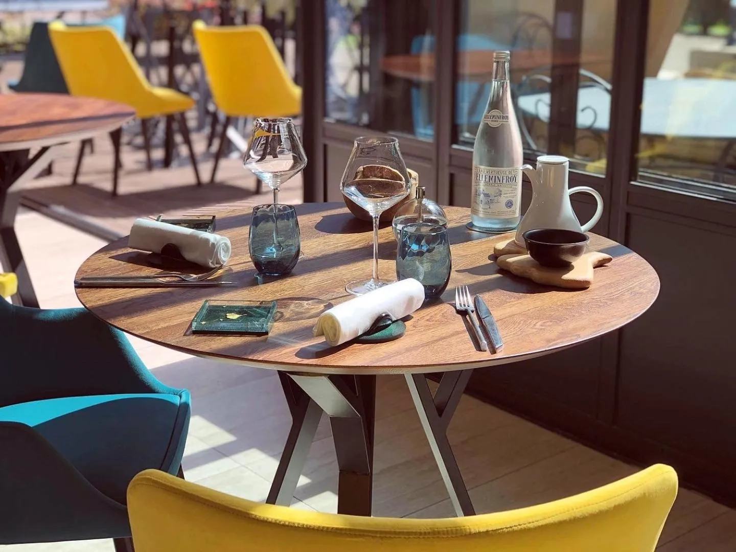 Restaurant/places to eat in Château de La Dame Blanche - Logis