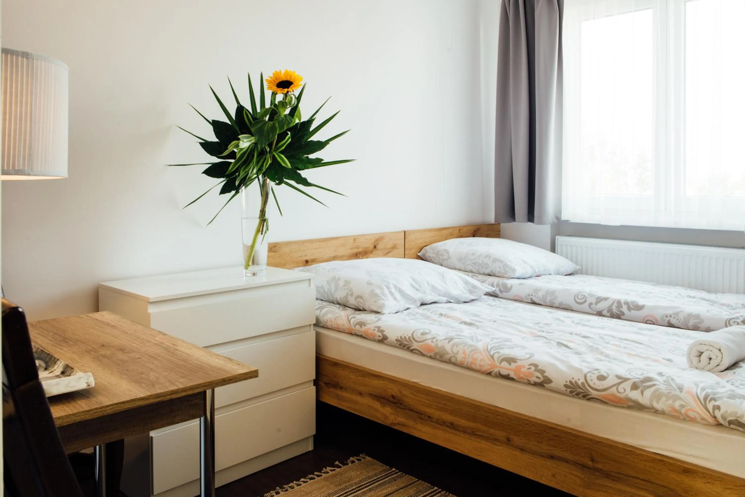 Bed in Motelik Janowski