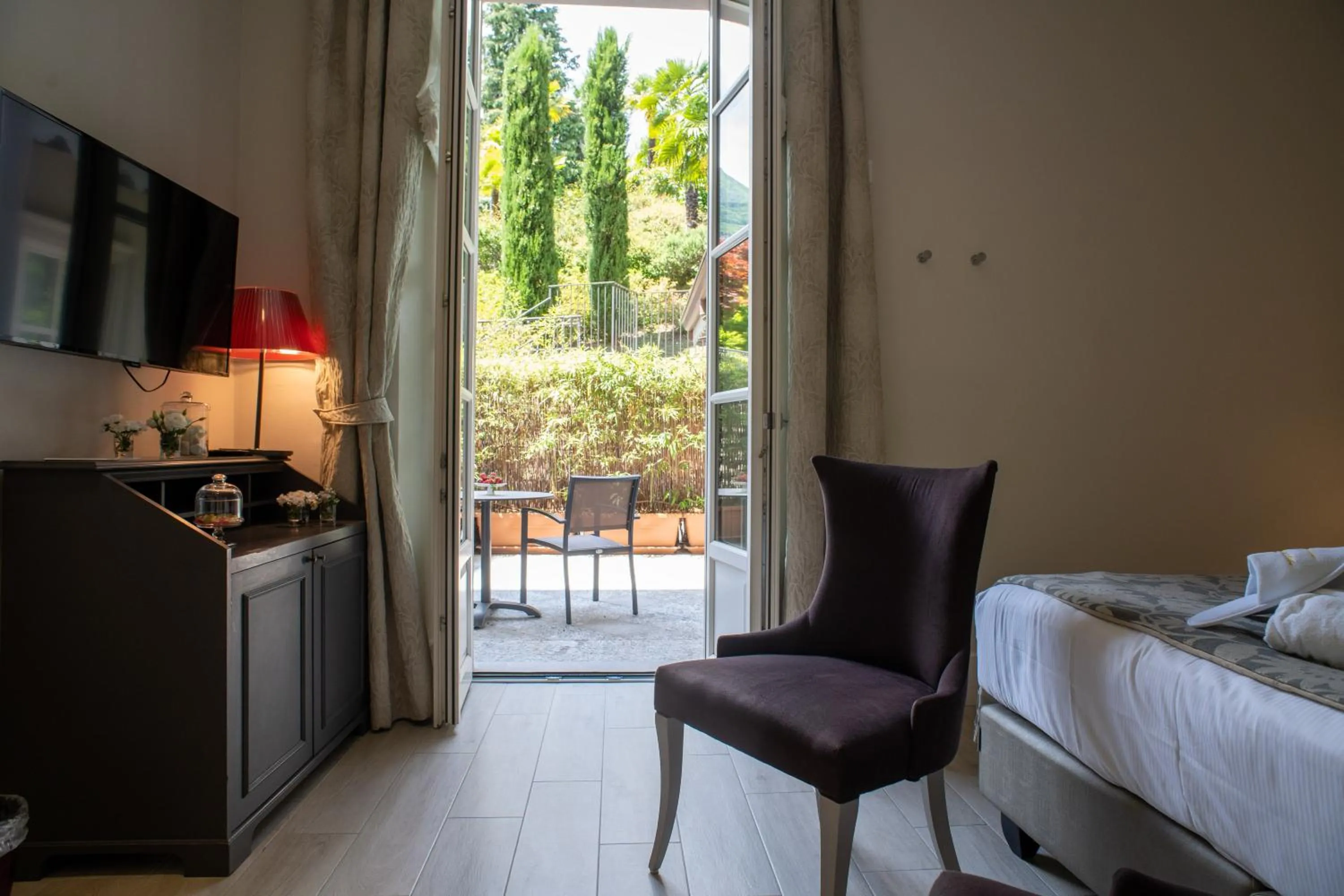 Bedroom, Bed in Park Hotel Italia