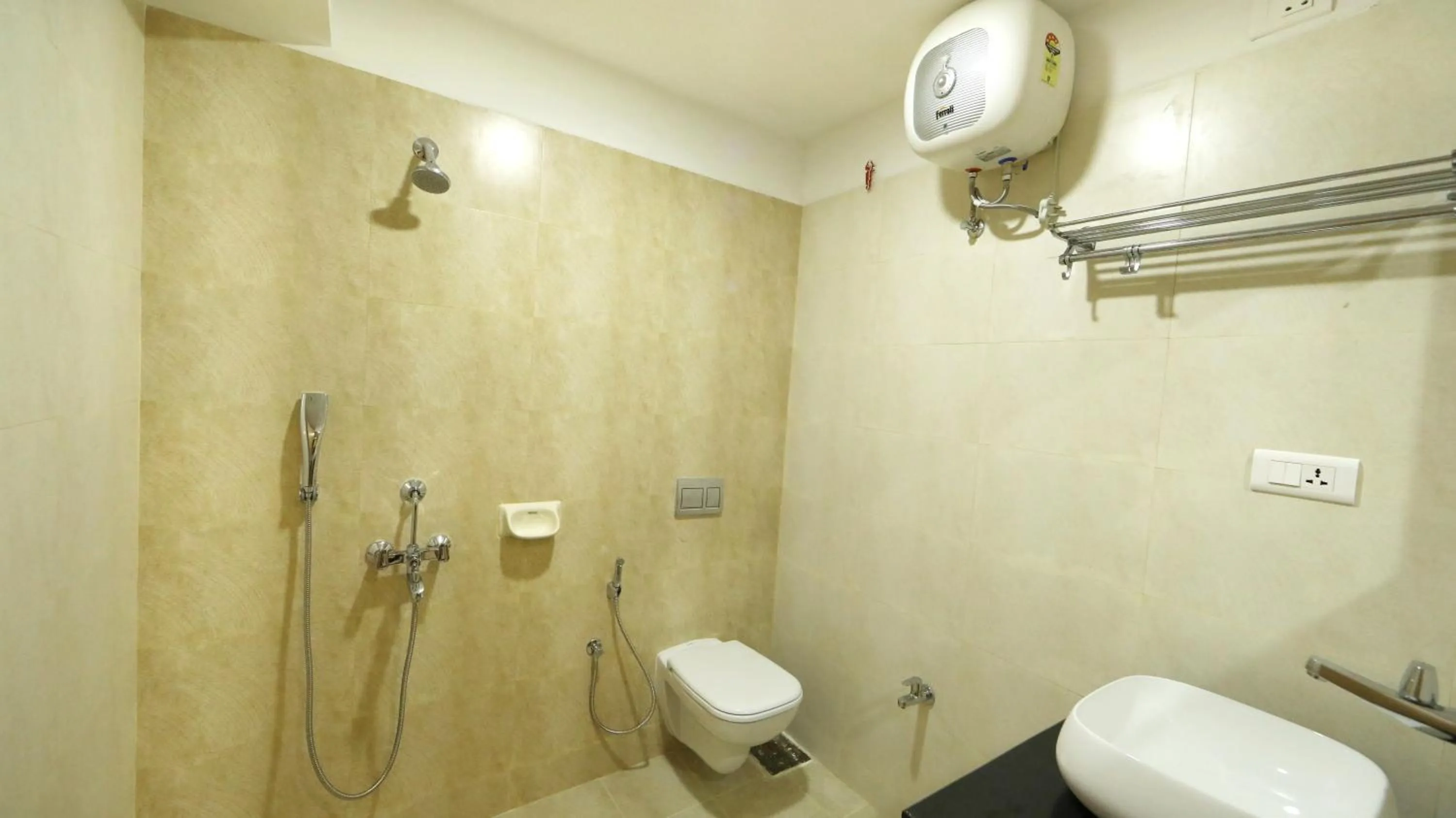 Bathroom in Hotel Sri Ram Grand