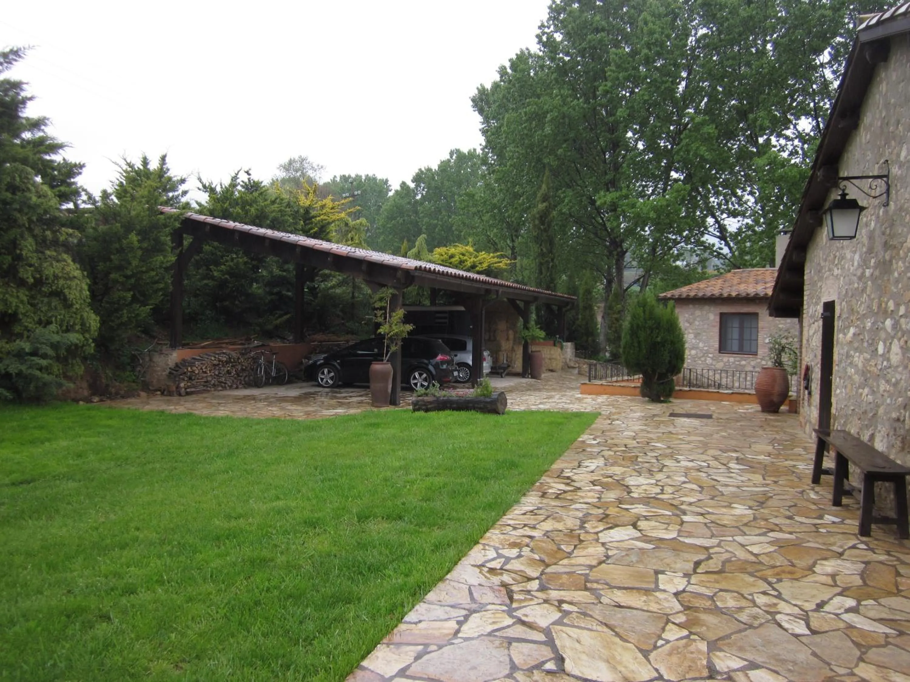 Facade/entrance in Casa Horta