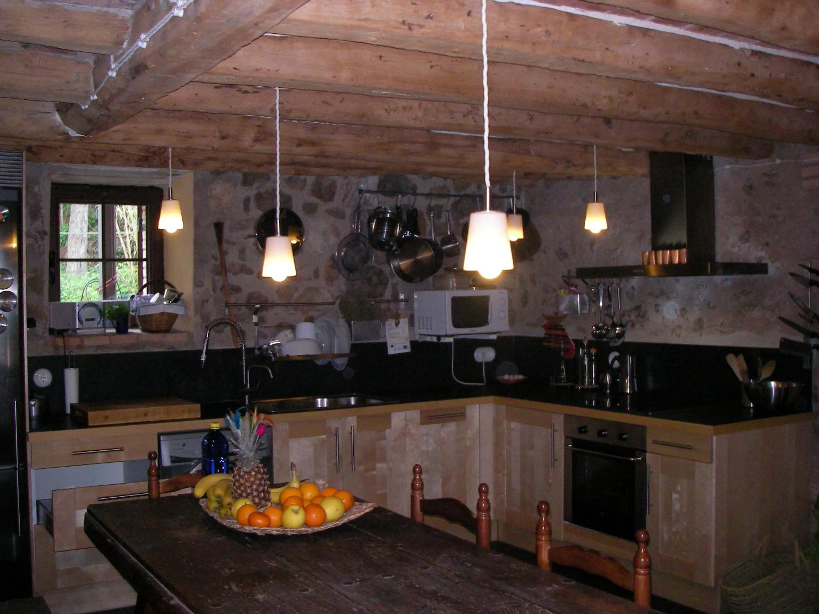 Dining area in Casa Horta