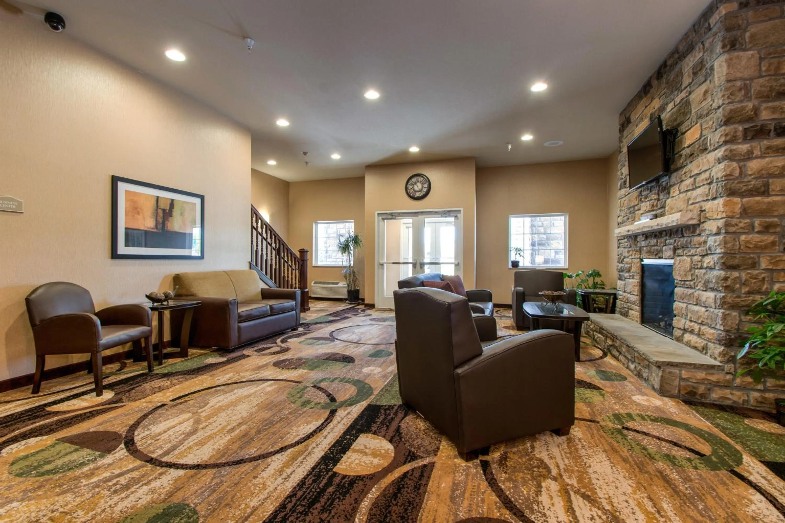 Lobby or reception in Cobblestone Inn & Suites - Holyoke