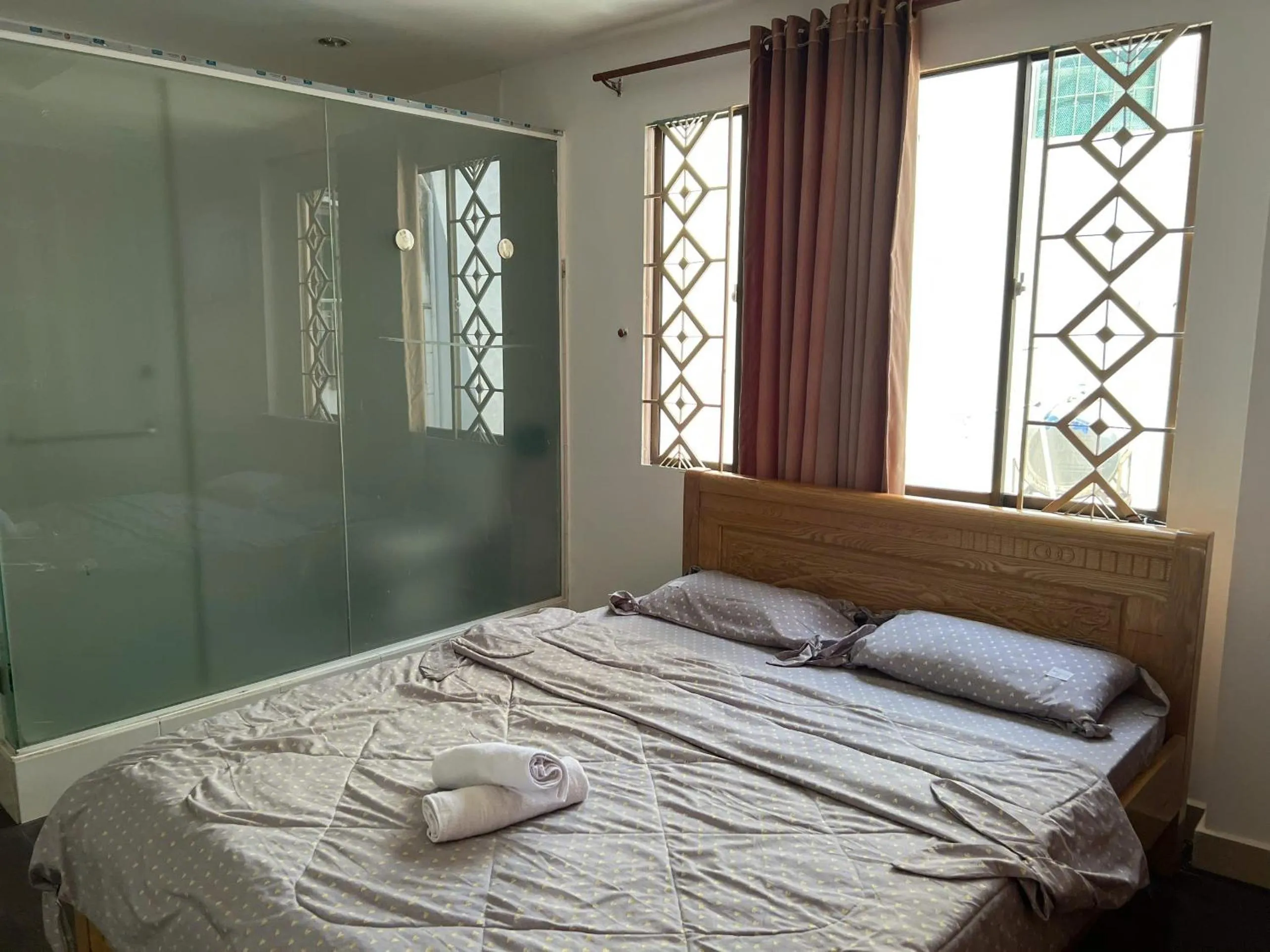 Bed in Vuông Tròn homestay