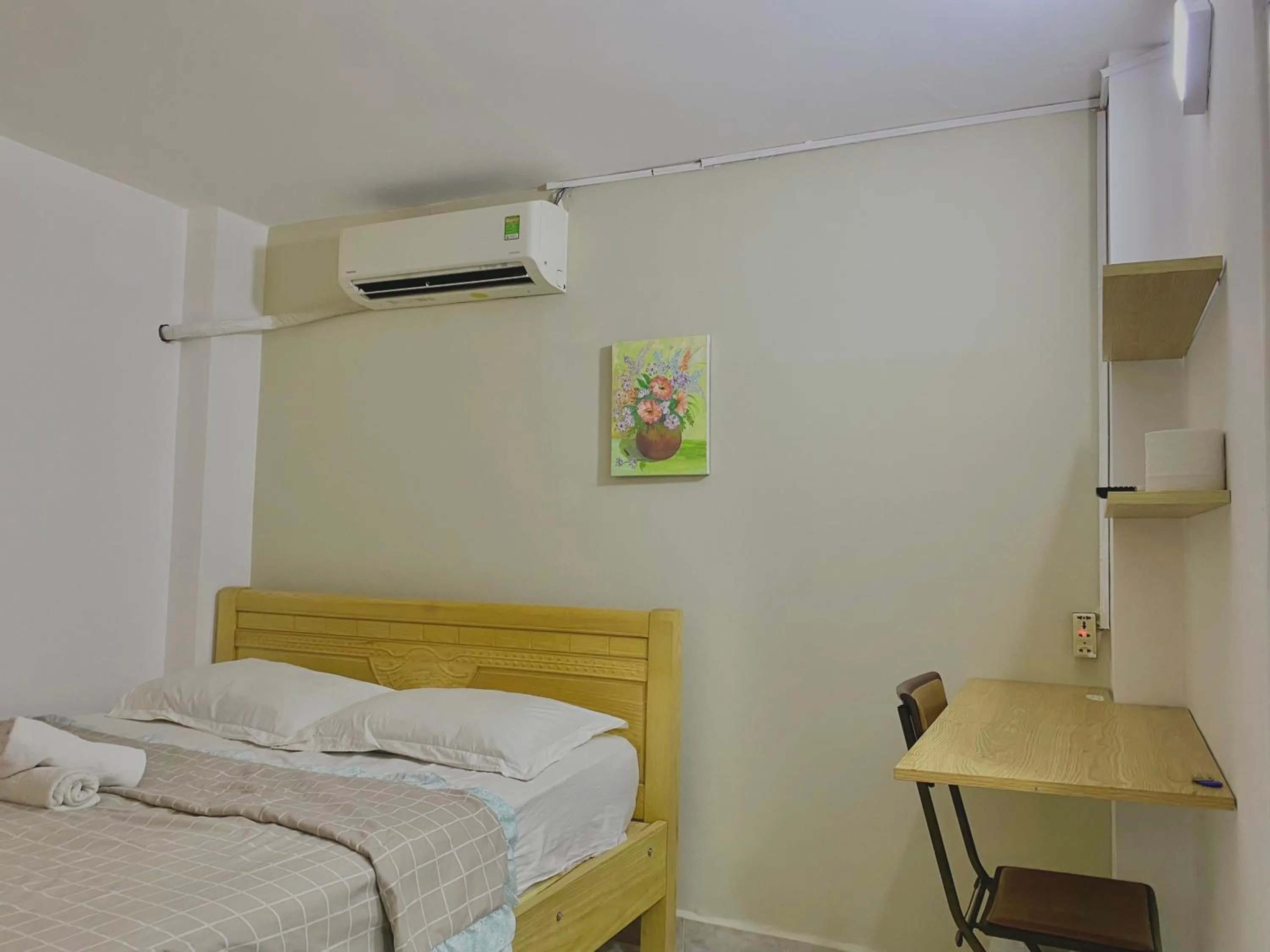 Bed in Vuông Tròn homestay