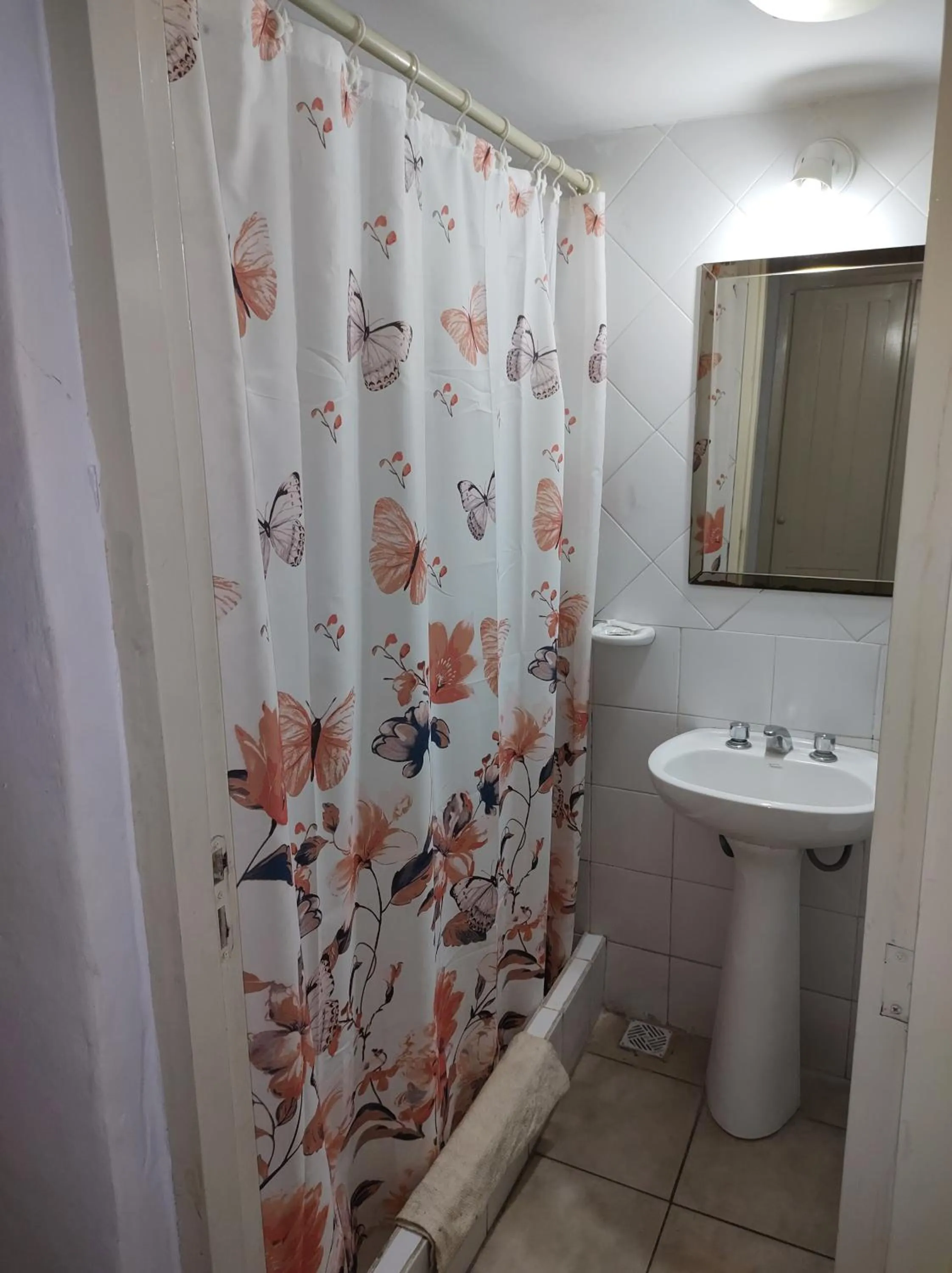 Shower in Plaza Milenium