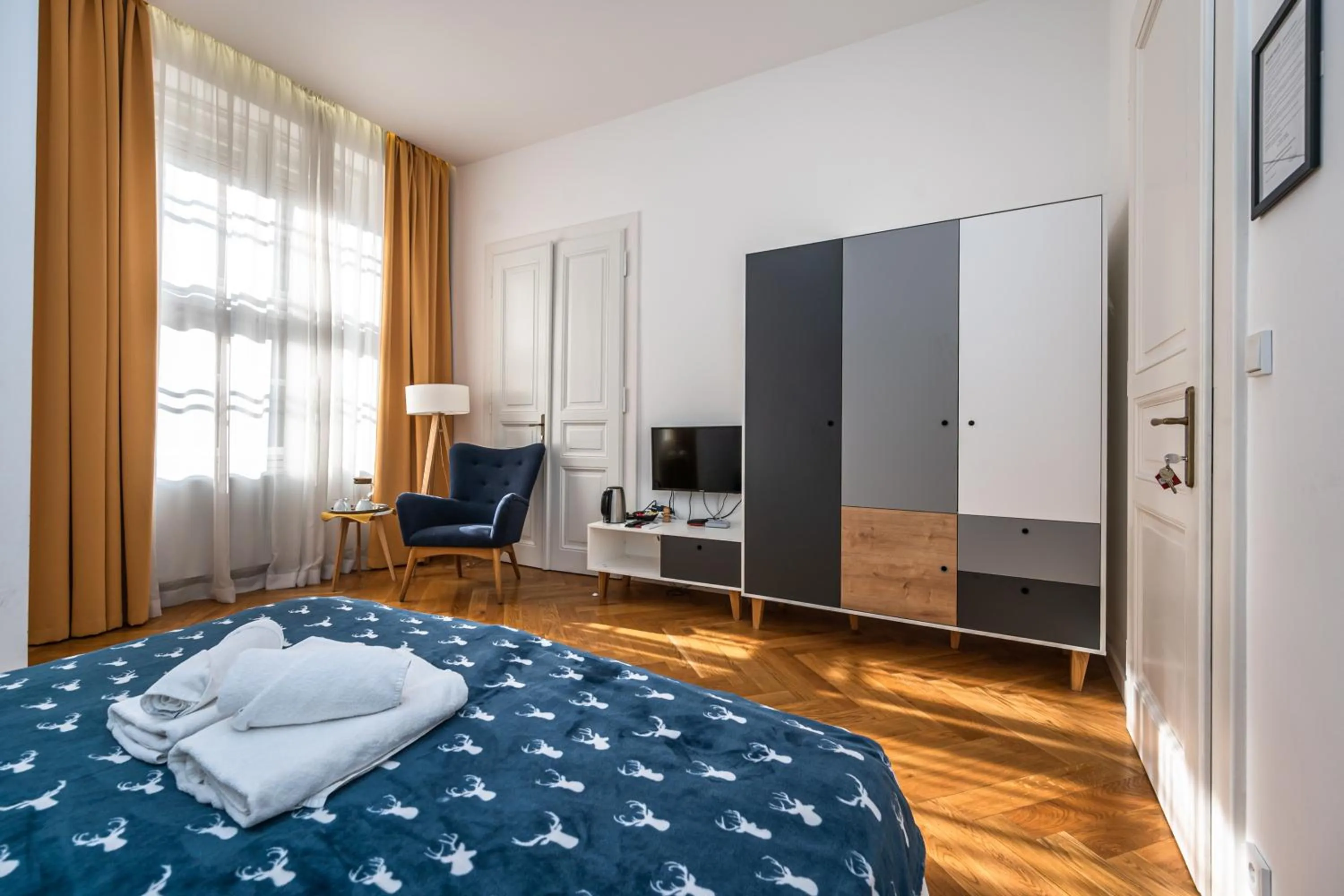 Bed in Apartrezidence Opletalova