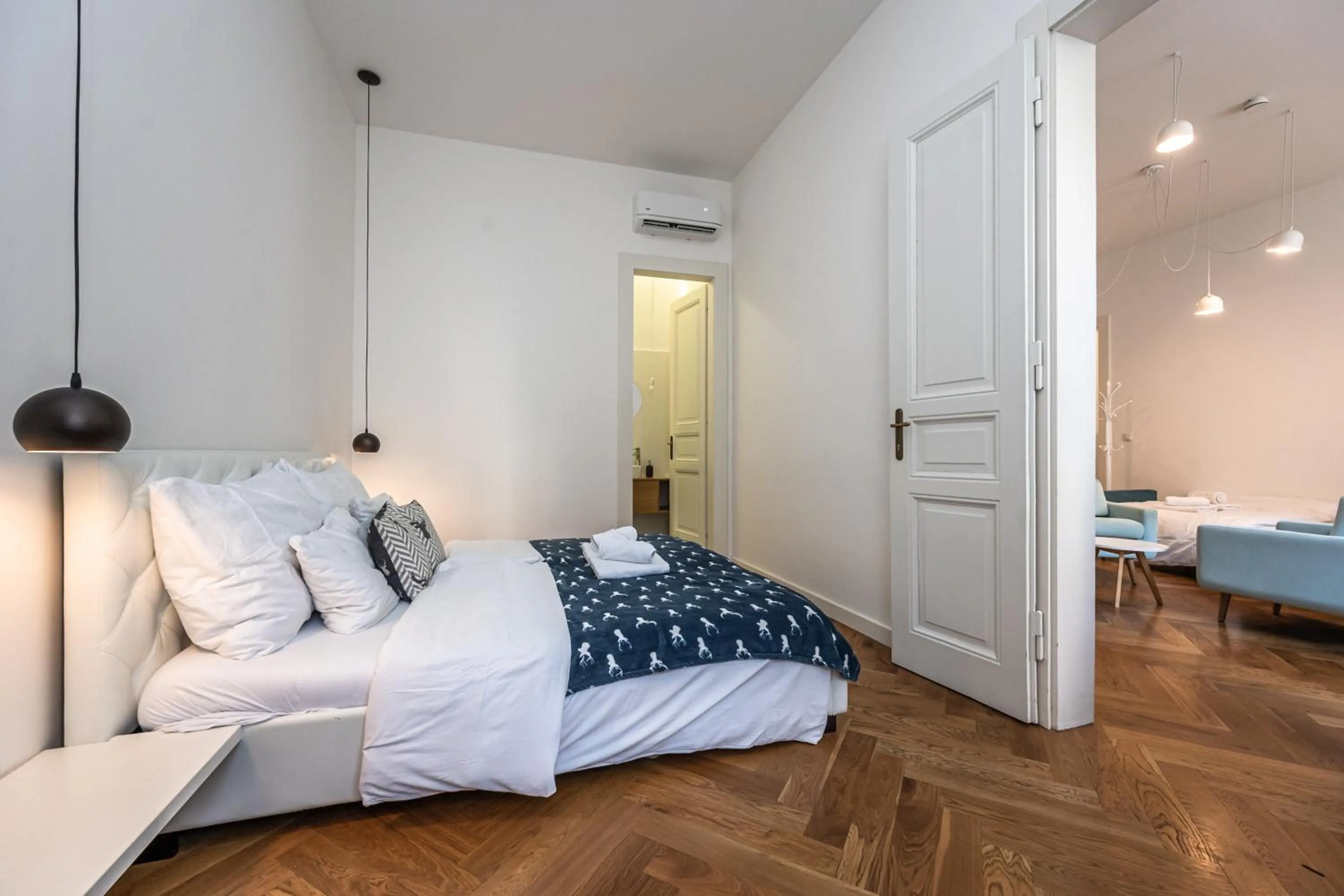 Bed in Apartrezidence Opletalova